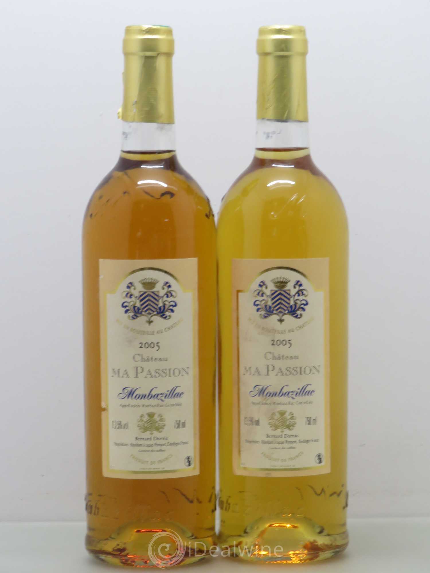 Monbazillac Château Ma Passion(sans prix de réserve) 2005 - Lotto di 2 bottiglie - 0