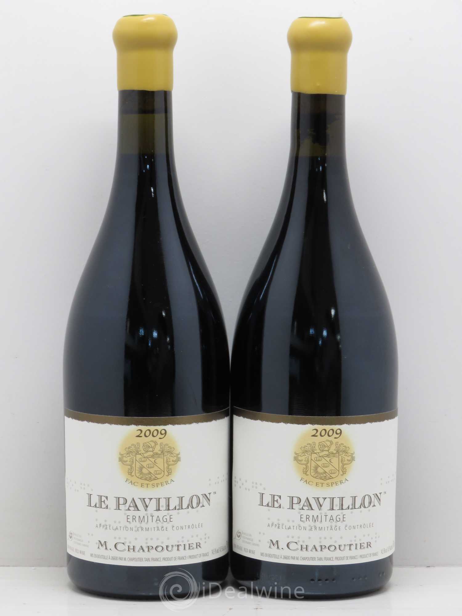 Hermitage Ermitage Le Pavillon Chapoutier 2009 - Lot de 2 bouteilles - 0