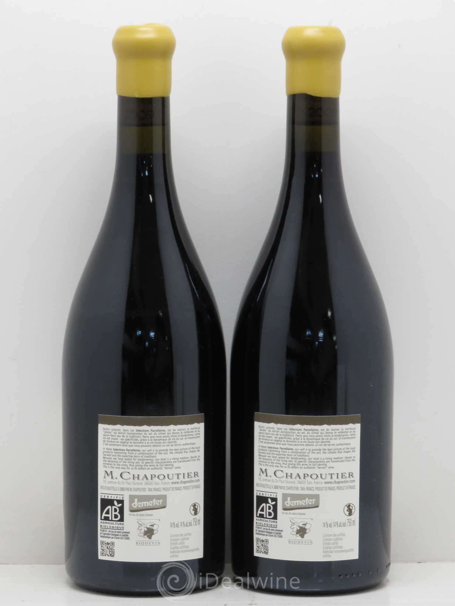 Hermitage Ermitage Les Greffieux Chapoutier 2009 - Lot de 2 bouteilles - 1