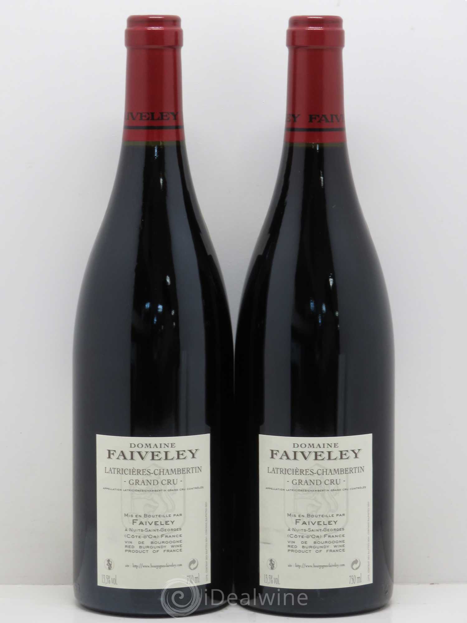 Latricières-Chambertin Grand Cru Faiveley 2009 - Lot de 2 bouteilles - 1