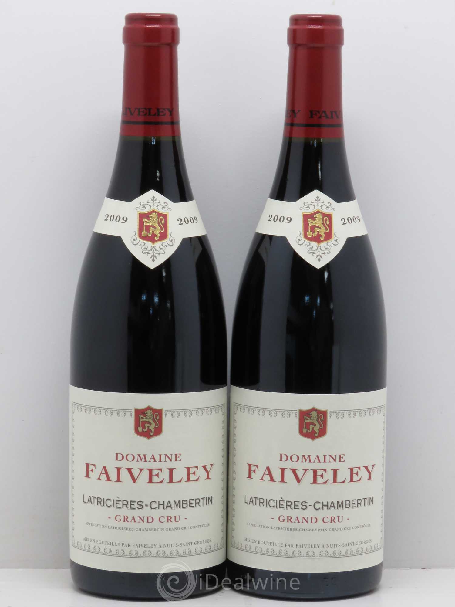Latricières-Chambertin Grand Cru Faiveley 2009 - Lot de 2 bouteilles - 0