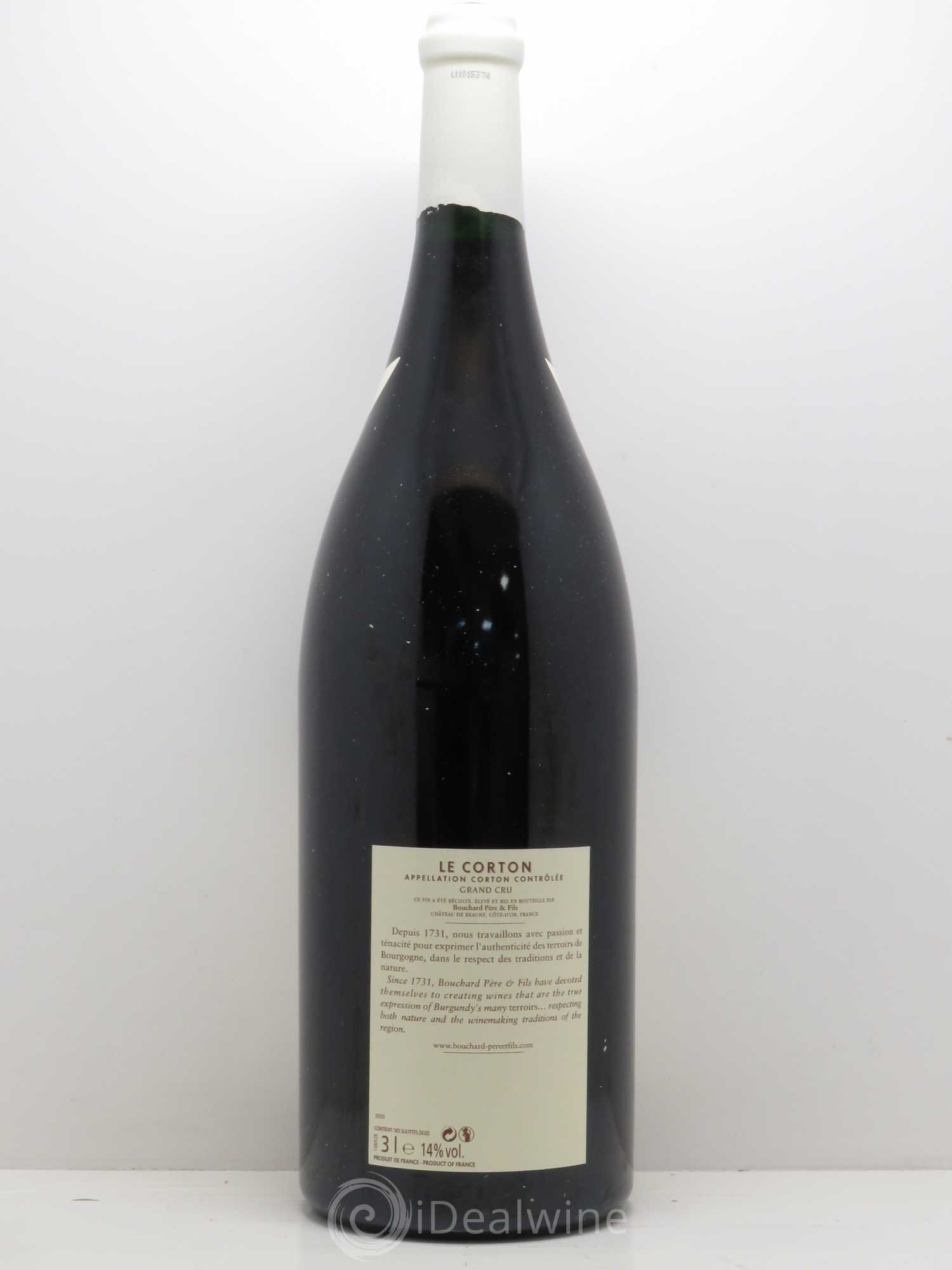 Corton Grand Cru Le Corton Bouchard Père & Fils 2009 - Lot de 1 double magnum - 1