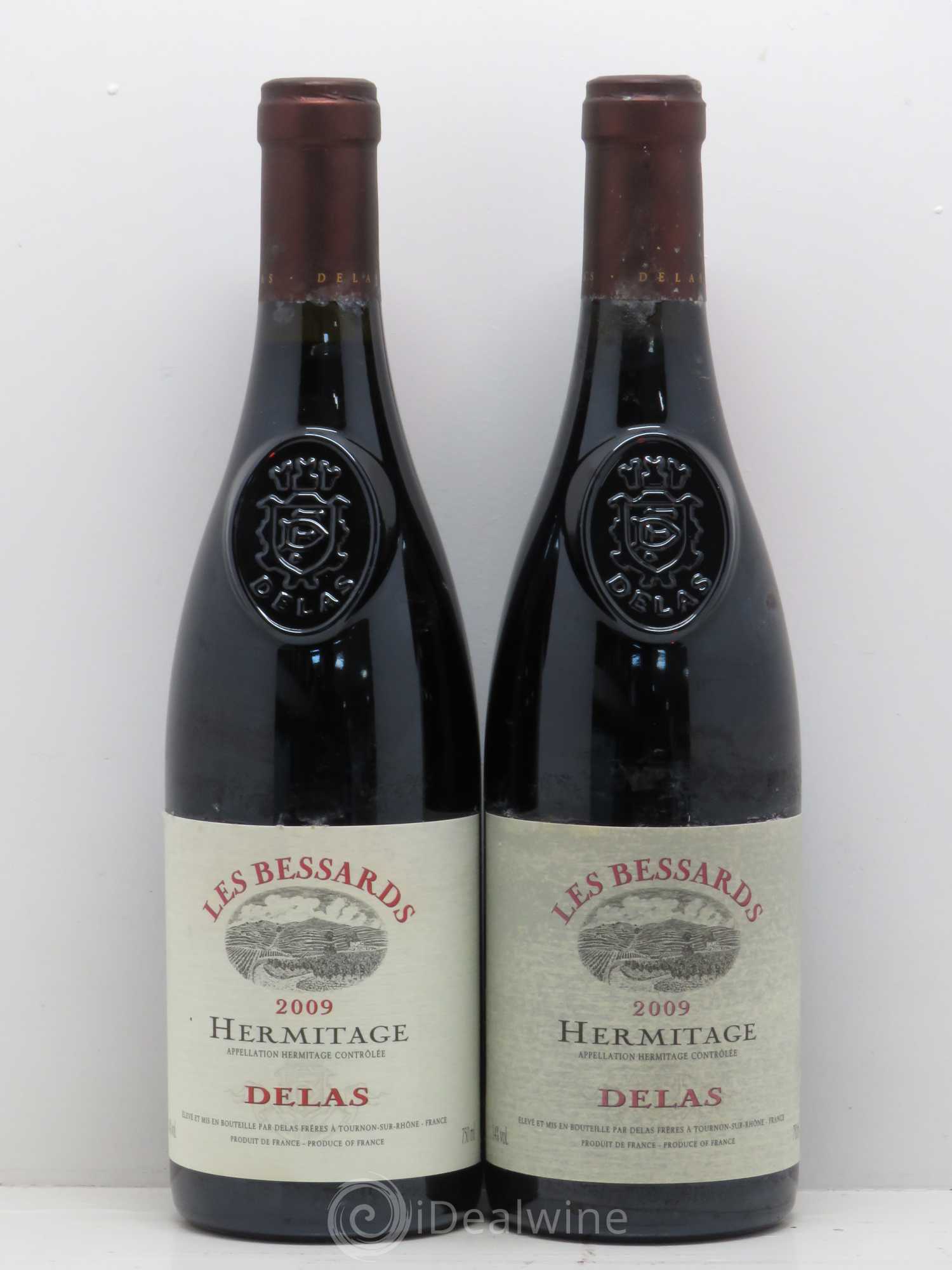 Hermitage Les Bessards Delas Frères 2009 - Lot de 2 bouteilles - 0