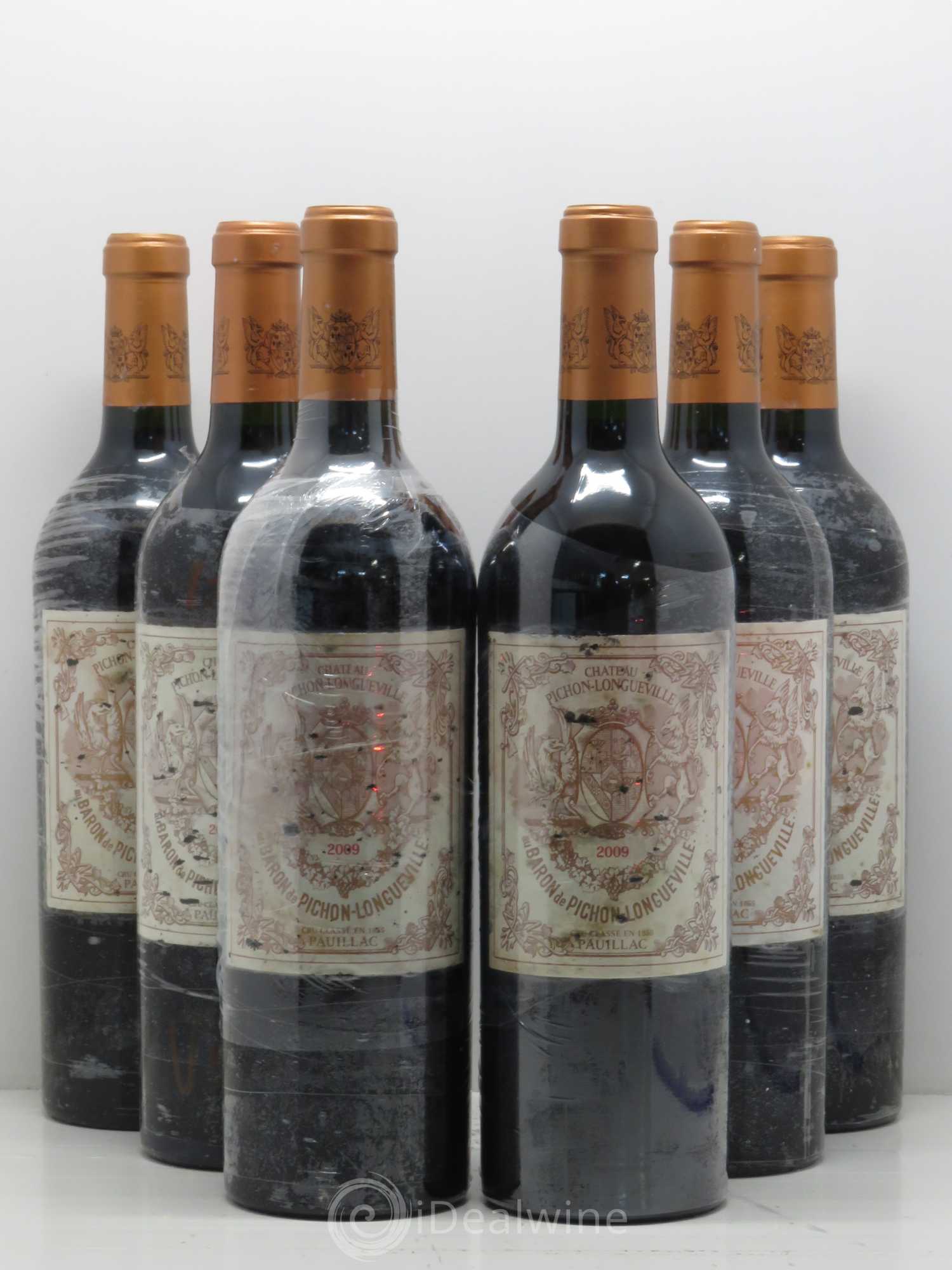 Pichon Longueville Baron 2ème Grand Cru Classé 2009 - Lot de 6 bouteilles - 0