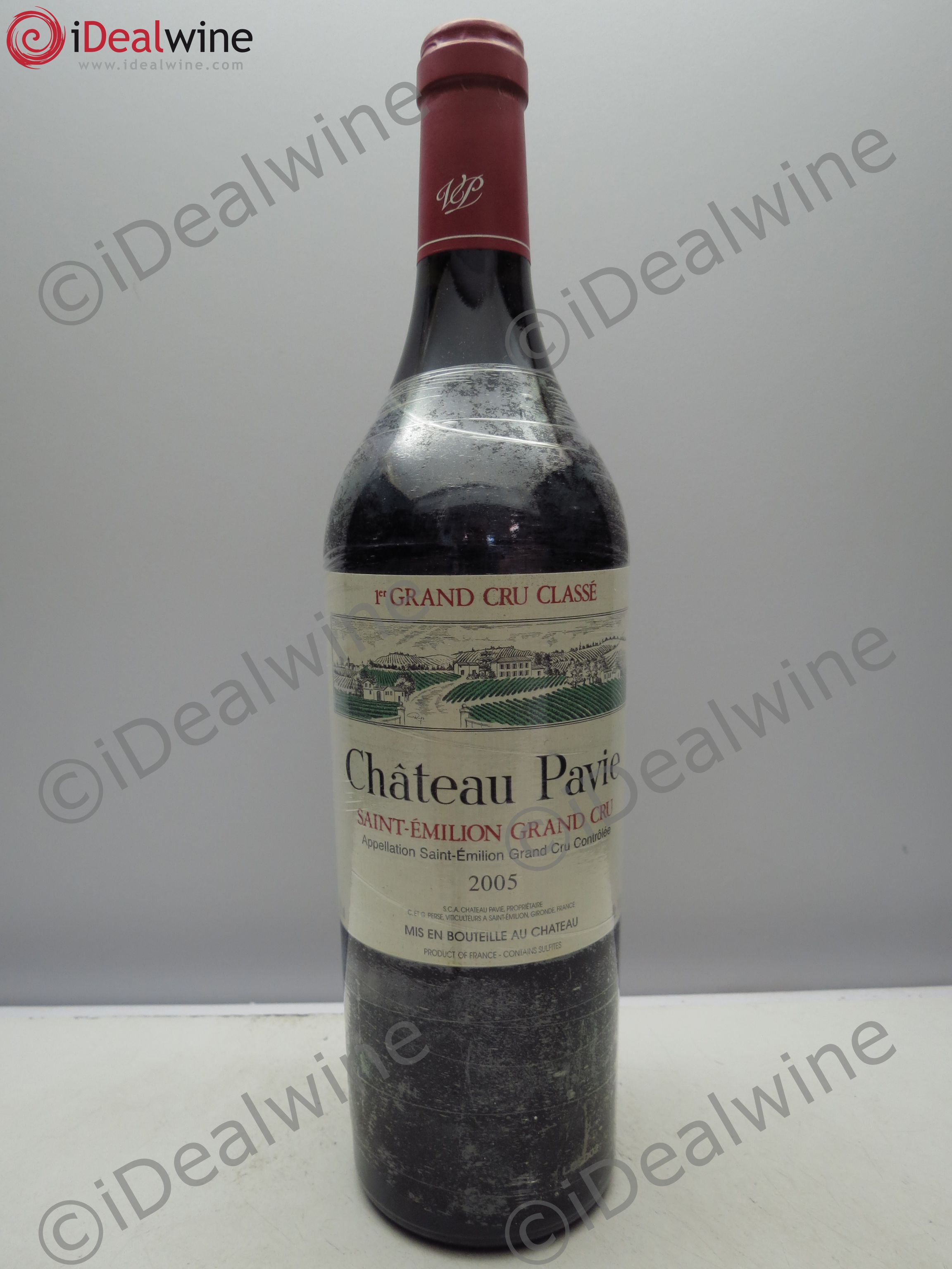 Château Pavie 1er Grand Cru Classé A 2005 - Lot de 1 bouteille - 0