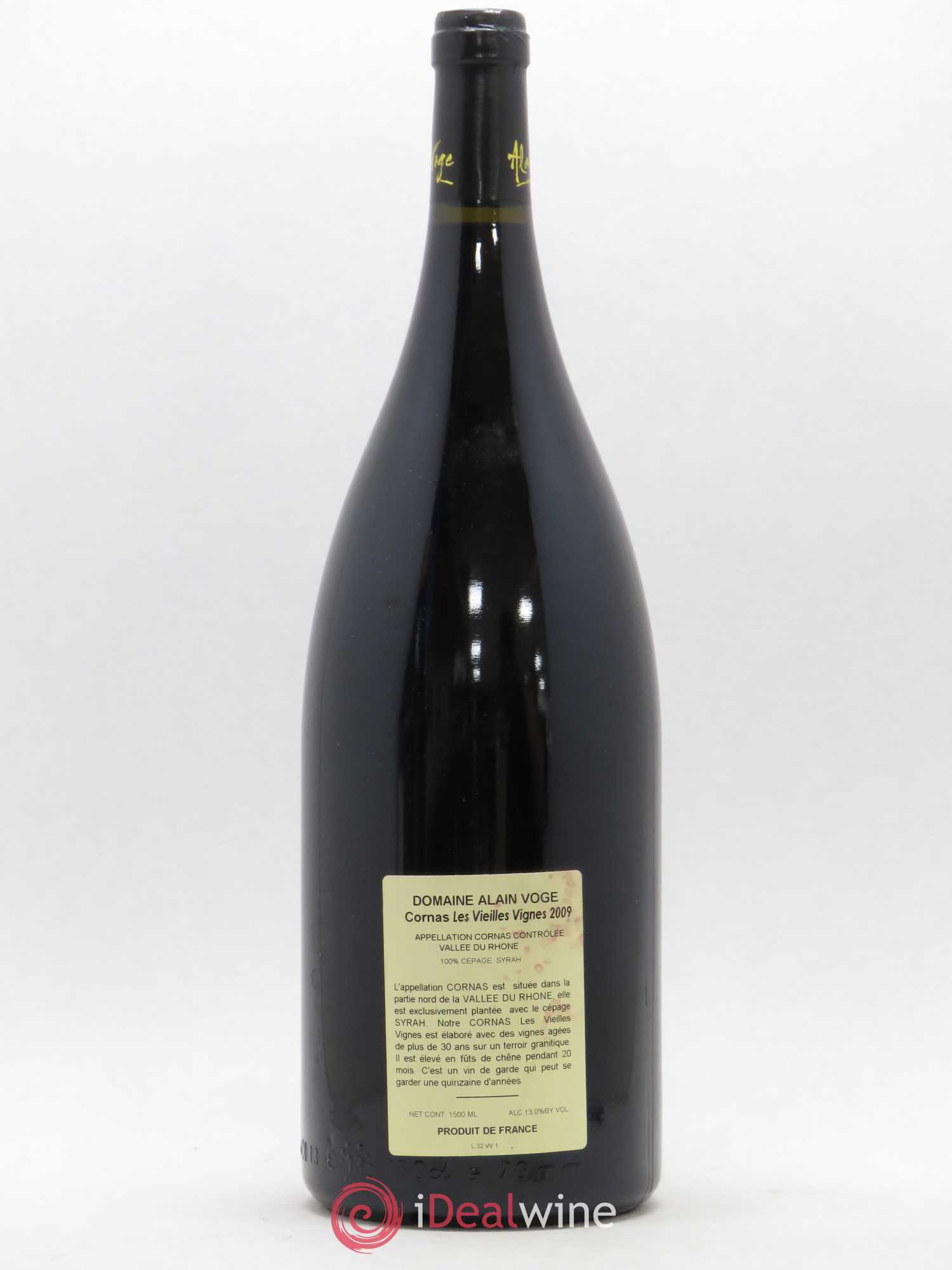 Cornas Les Vieilles Vignes Alain Voge (Domaine) 2009 - Lot de 1 magnum - 1