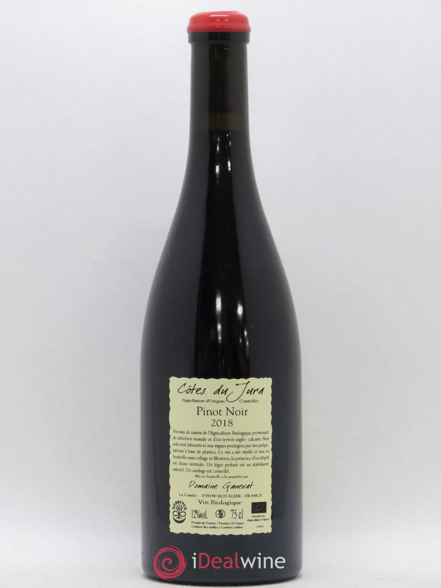 Côtes du Jura Cuvée Julien Jean-François Ganevat (Domaine) 2018 - Lot de 1 bouteille - 1