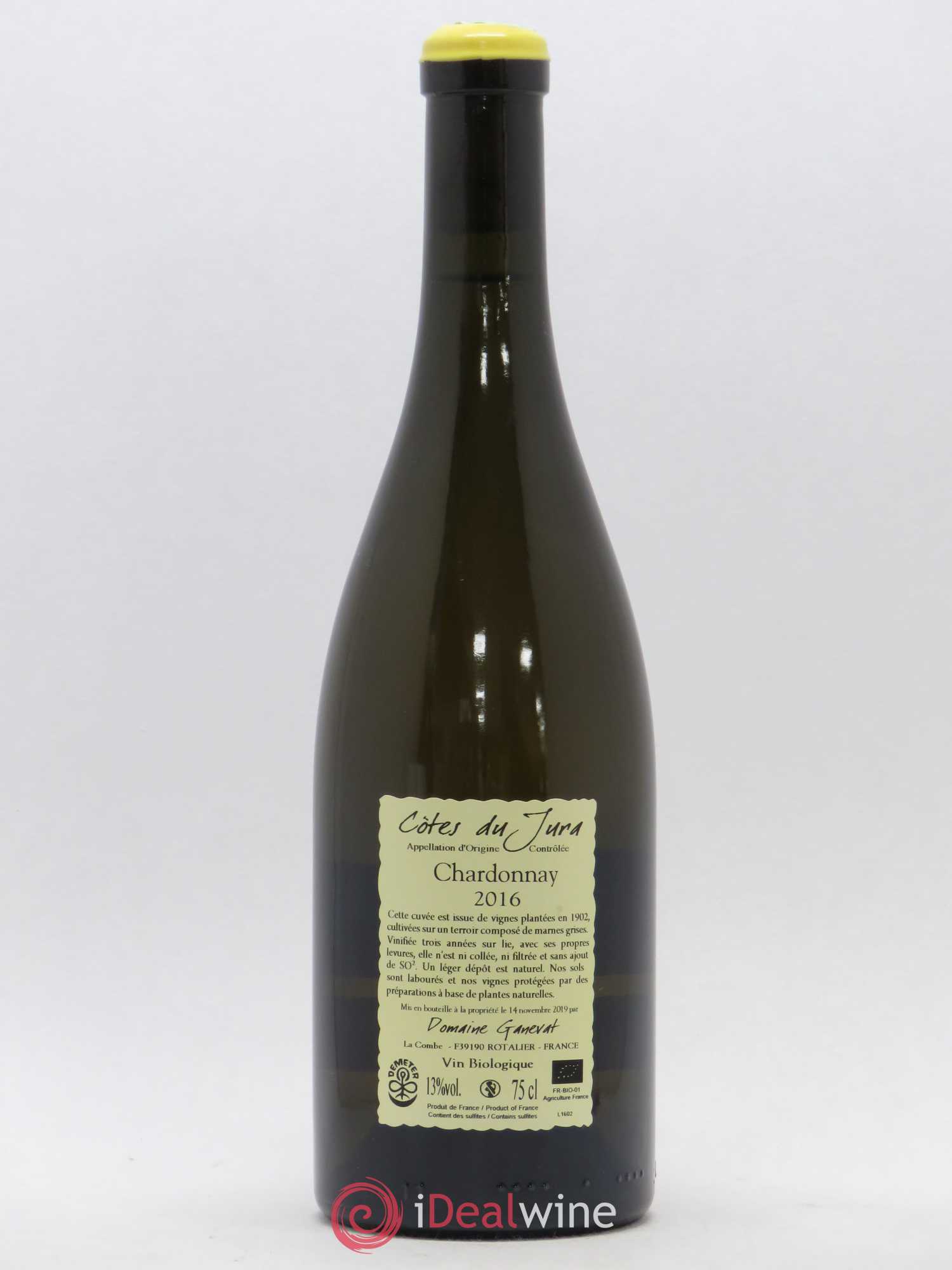 Côtes du Jura Les Chalasses Vieilles Vignes Jean-François Ganevat (Domaine) 2016 - Lot de 1 bouteille - 1