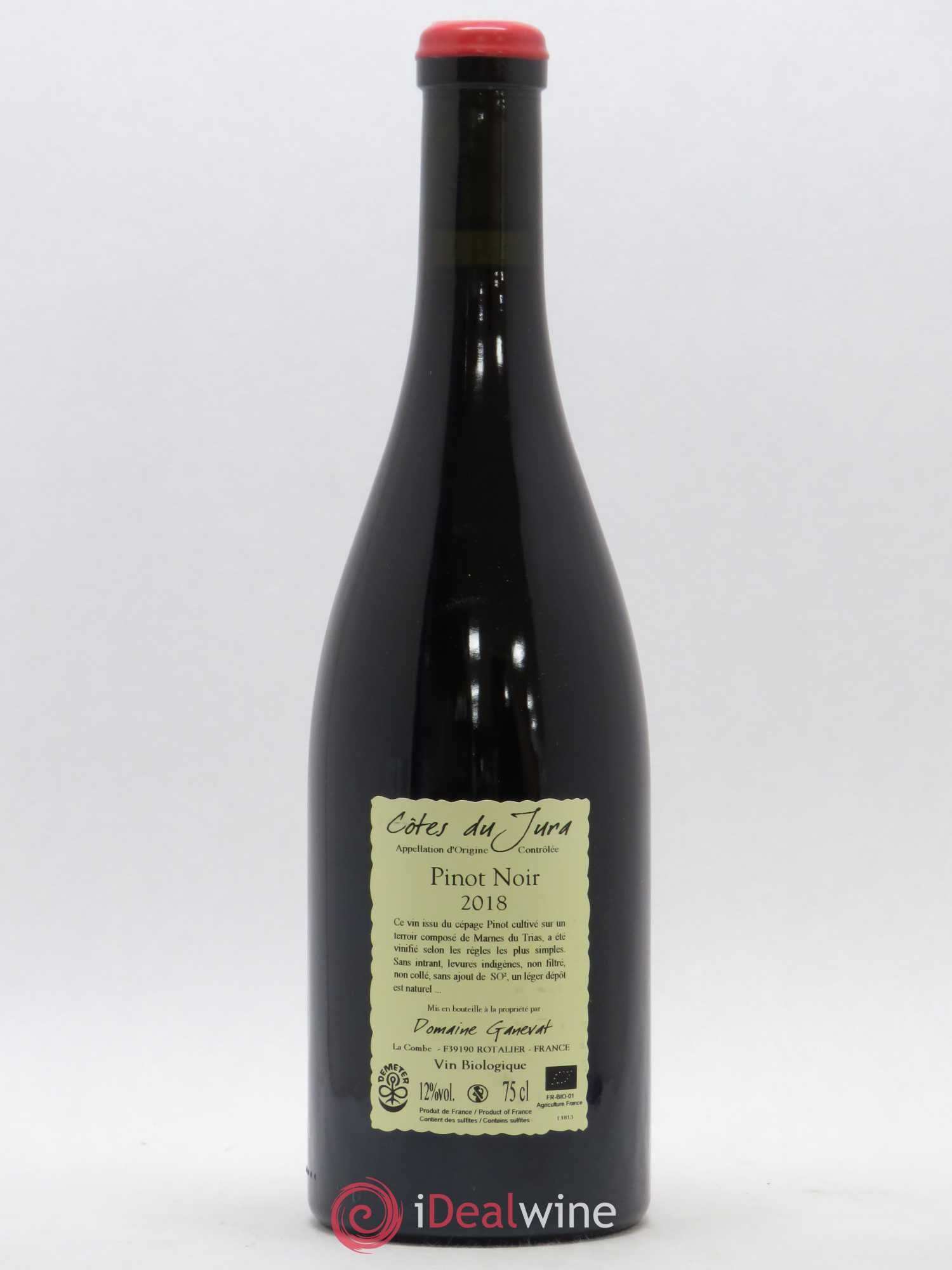 Côtes du Jura Les Grands Teppes Jean-François Ganevat (Domaine) 2018 - Lot de 1 bouteille - 1