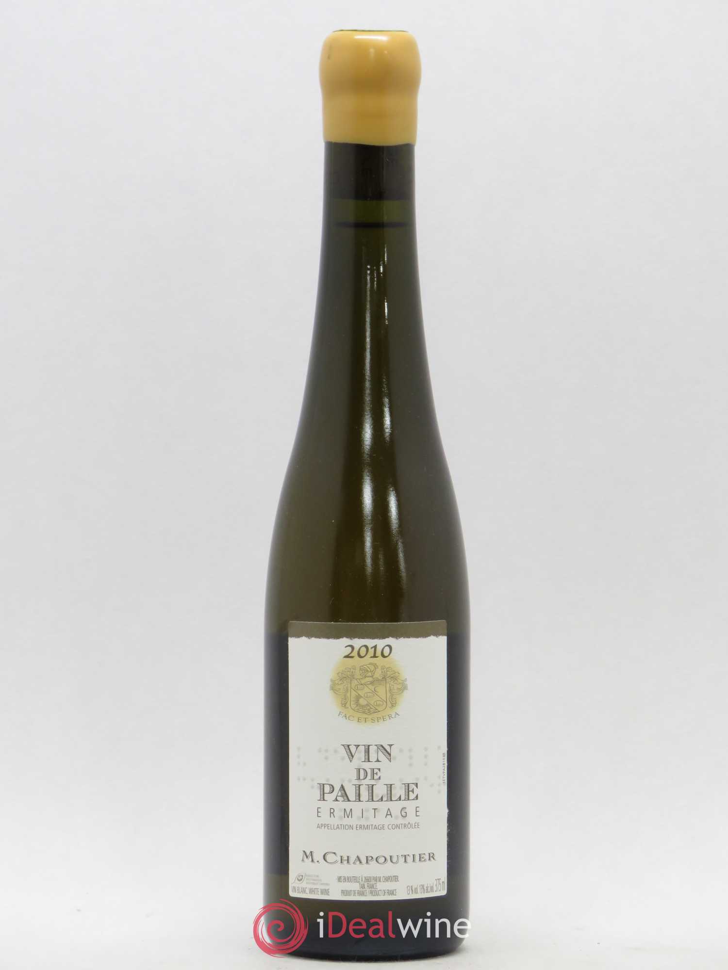Hermitage Vin de Paille Chapoutier 2010 - Lotto di 1 mezza bottiglia - 0