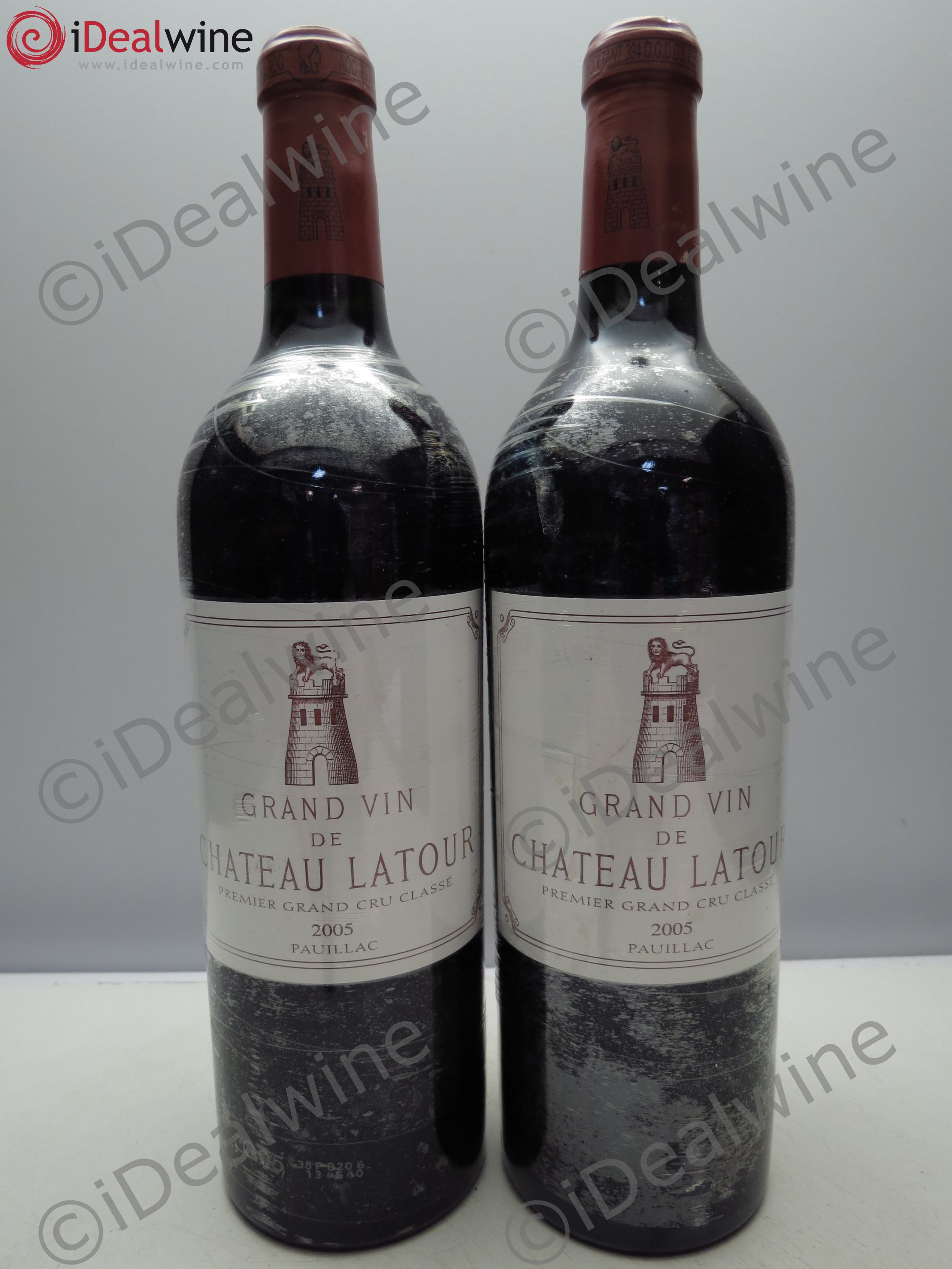 Château Latour 1er Grand Cru Classé 2005 - Lot de 2 bouteilles - 0