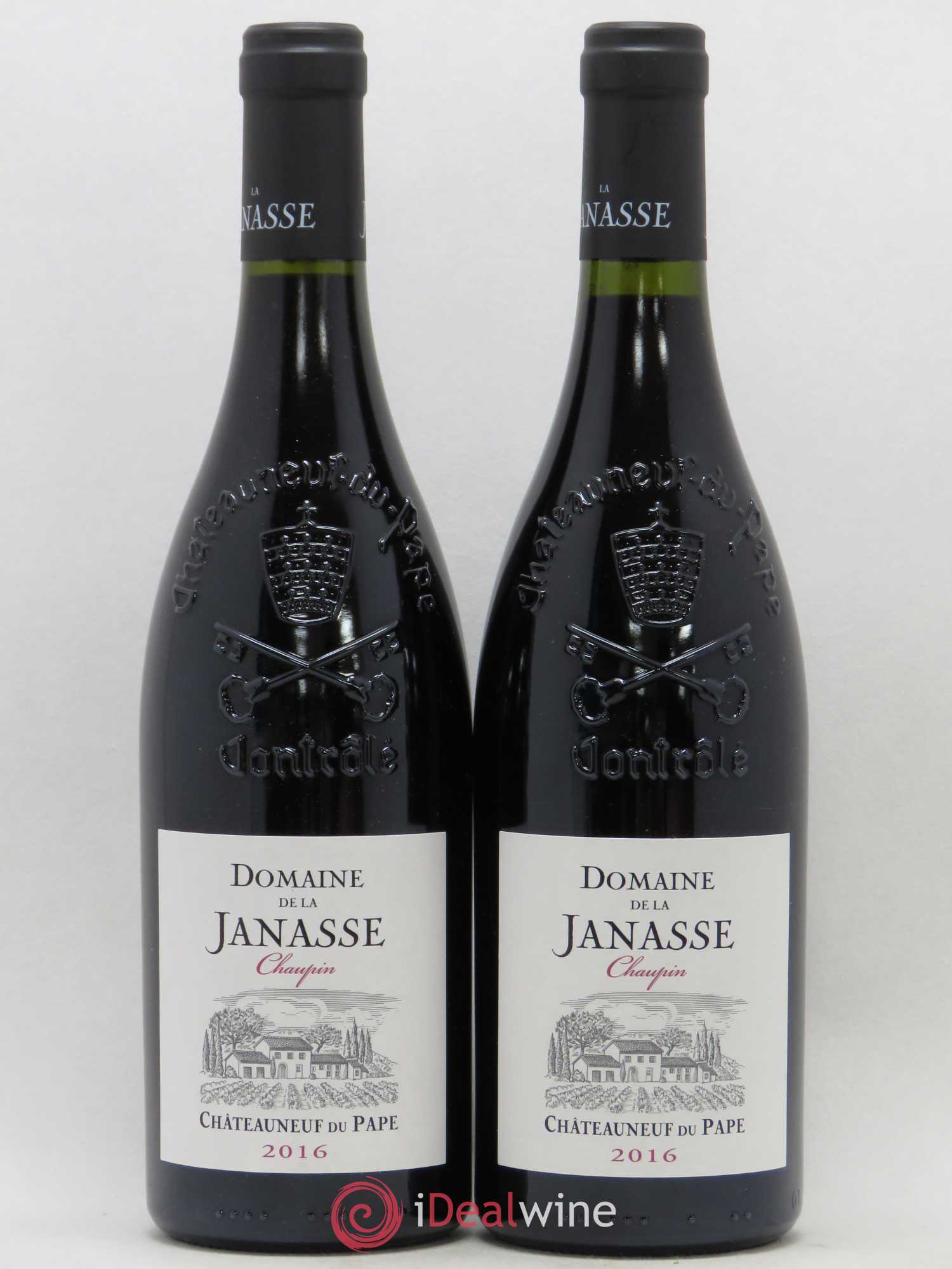 Châteauneuf-du-Pape Cuvée Chaupin La Janasse (Domaine de) 2016 - Lot de 2 bouteilles - 0
