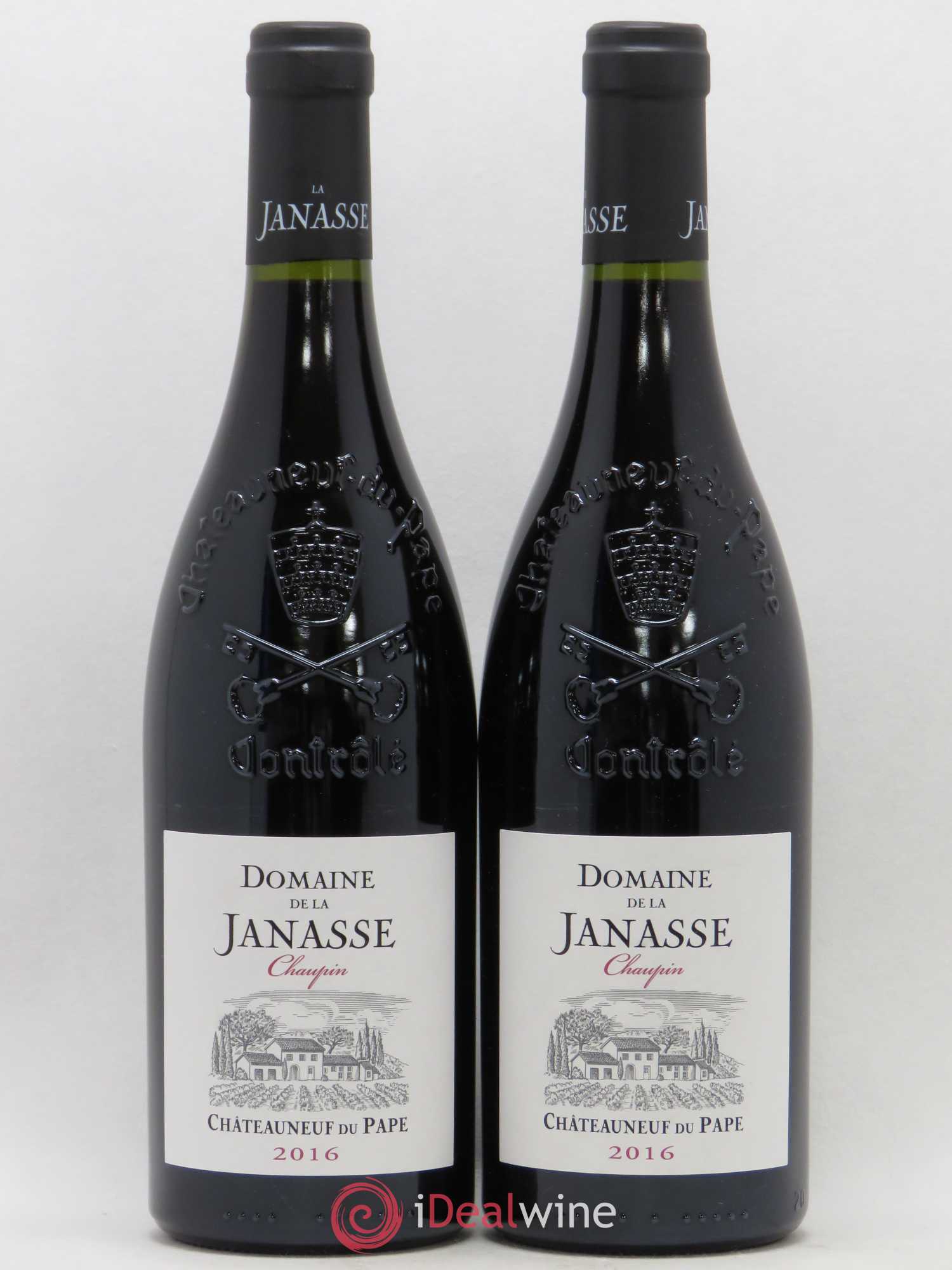 Châteauneuf-du-Pape Cuvée Chaupin La Janasse (Domaine de) 2016 - Lot de 2 bouteilles - 0
