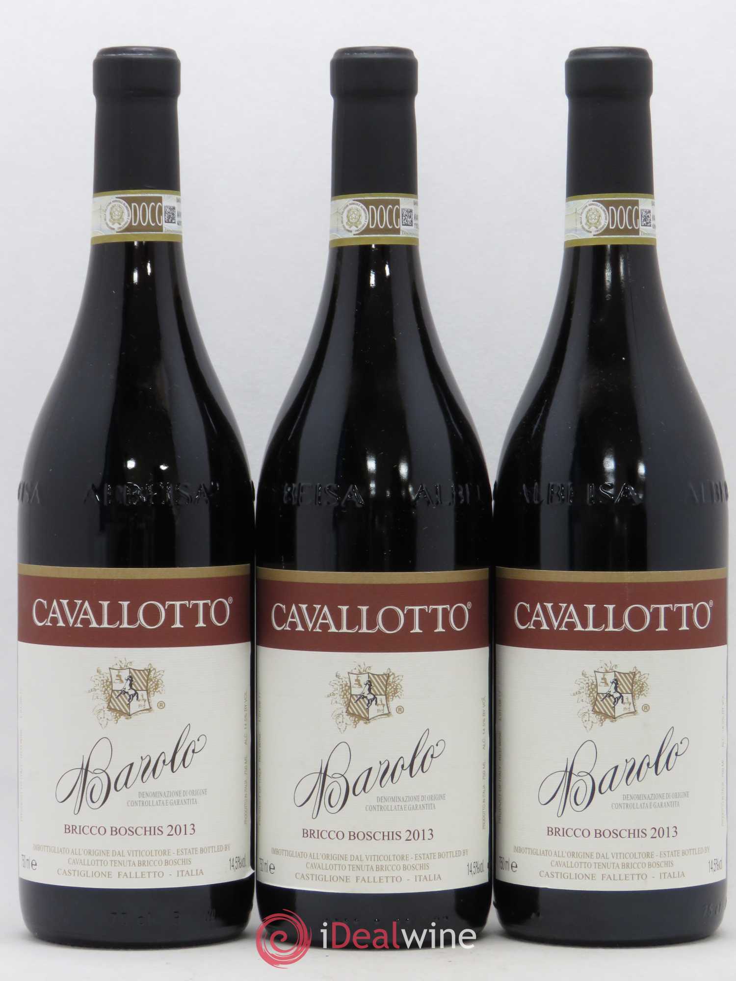 Barolo Cavallotto Bricco Boschis 2013 - Posten von 3 Flaschen - 0