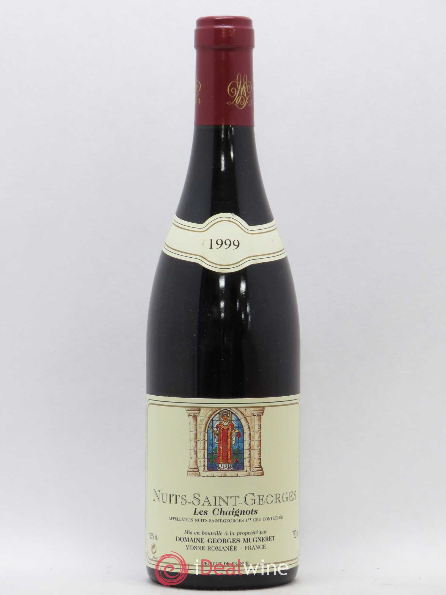 Nuits-Saint-Georges 1er Cru Les Chaignots Georges Mugneret (Domaine) 1999 - Lot de 1 bouteille - 0