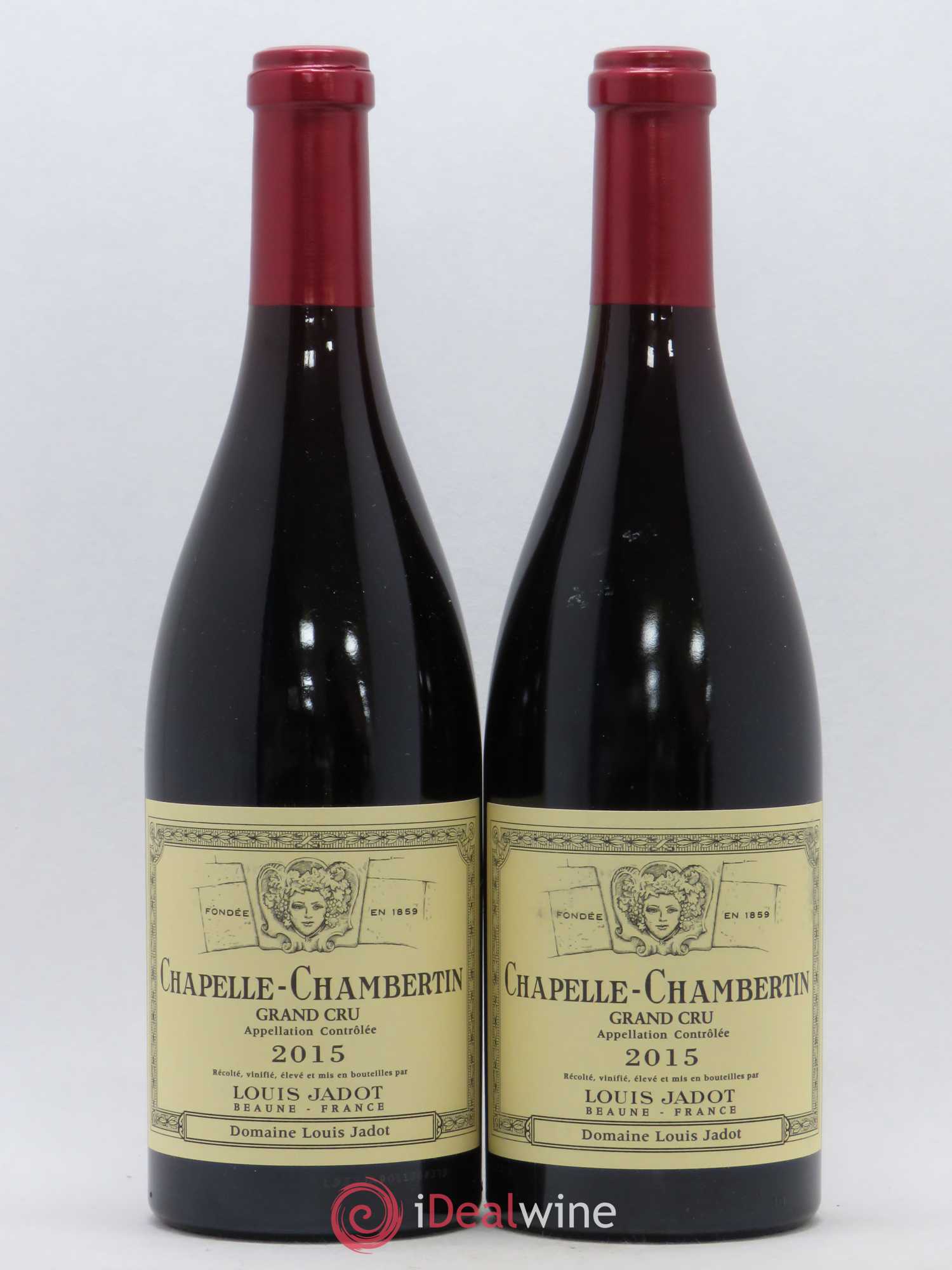 Chapelle-Chambertin Grand Cru Maison Louis Jadot 2015 - Lot de 2 bouteilles - 0