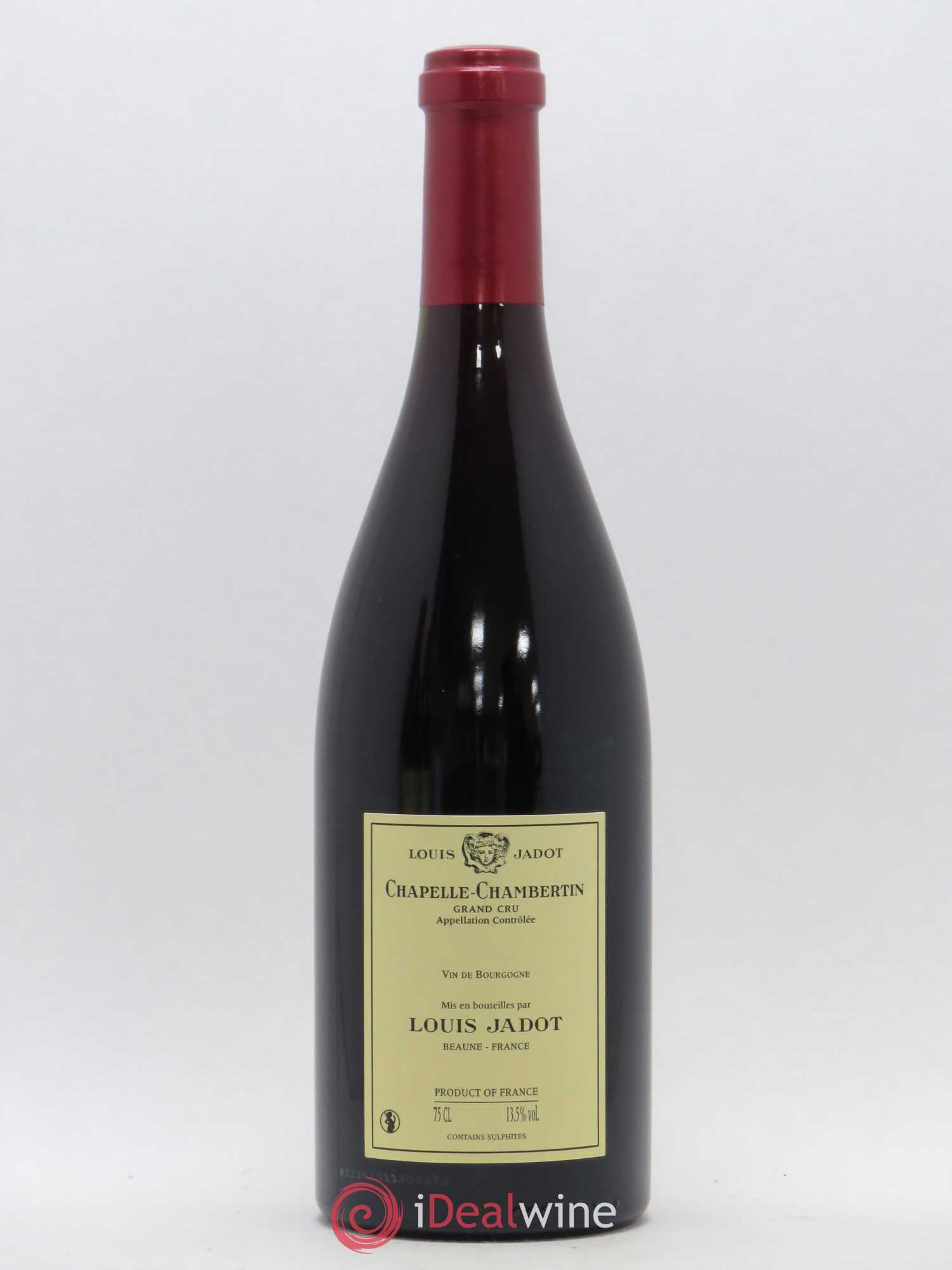 Chapelle-Chambertin Grand Cru Maison Louis Jadot 2015 - Lot de 1 bouteille - 1