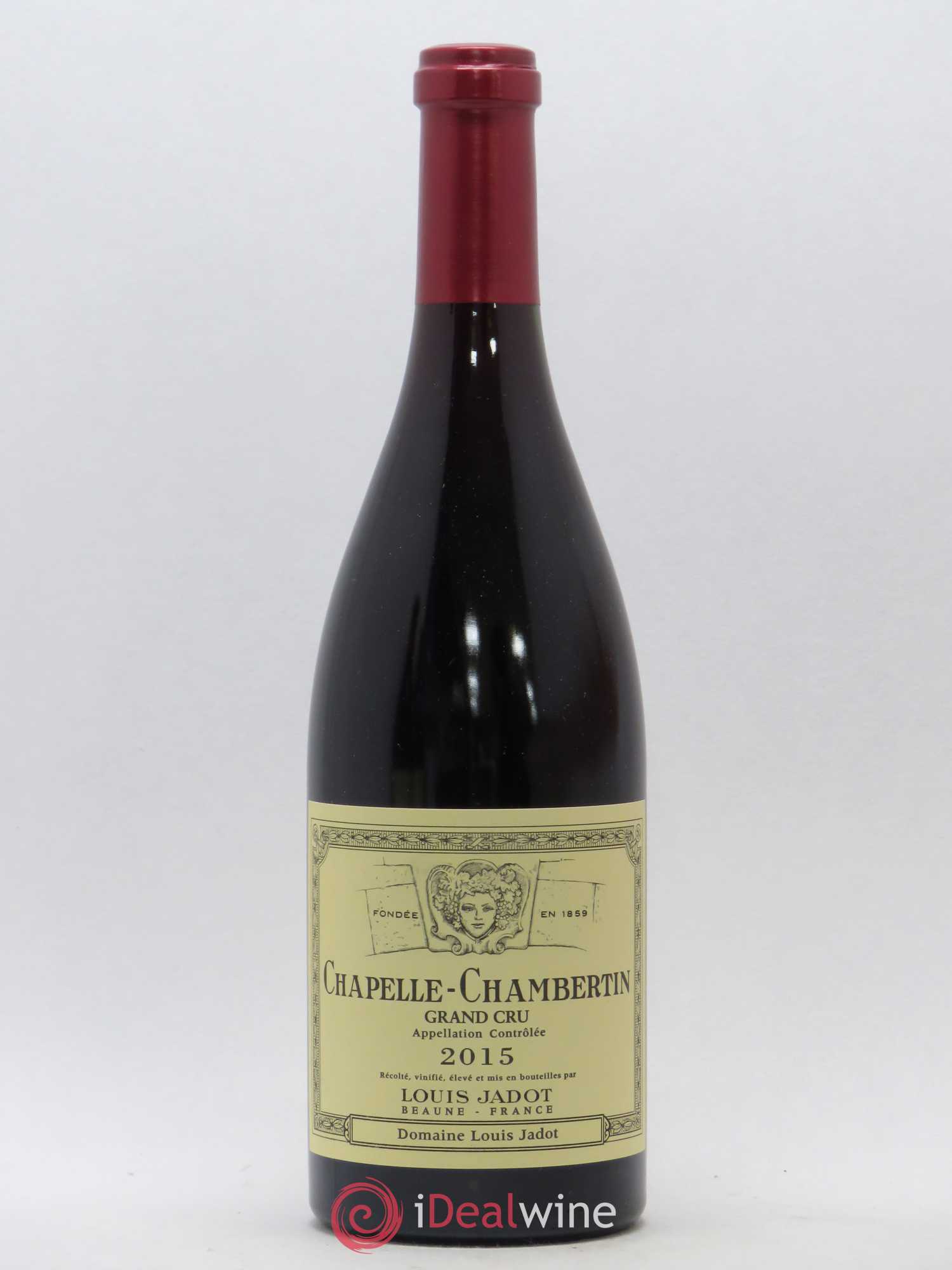 Chapelle-Chambertin Grand Cru Maison Louis Jadot 2015 - Lot de 1 bouteille - 0