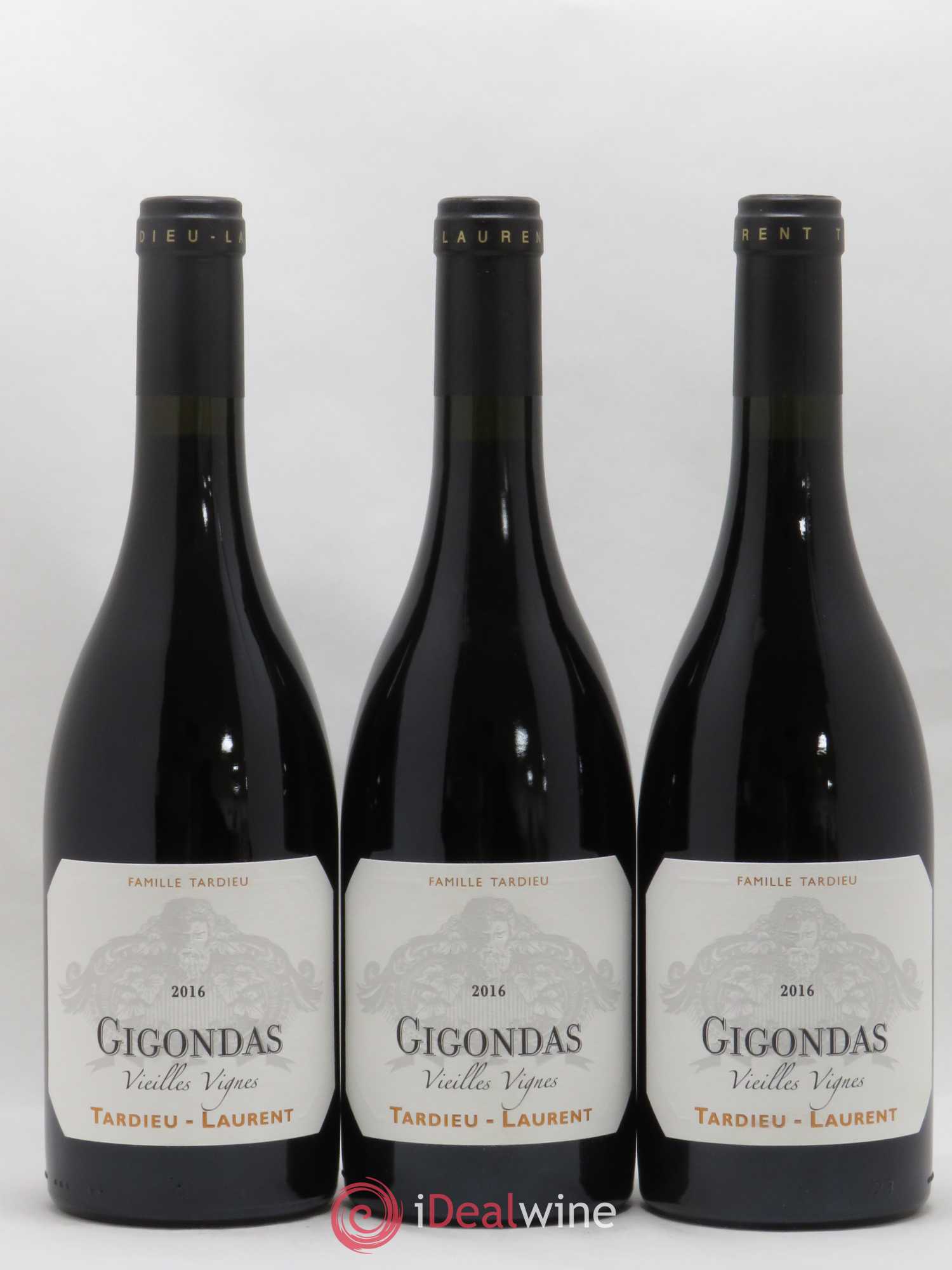 Gigondas Vieilles vignes Tardieu-Laurent 2016 - Posten von 3 Flaschen - 0
