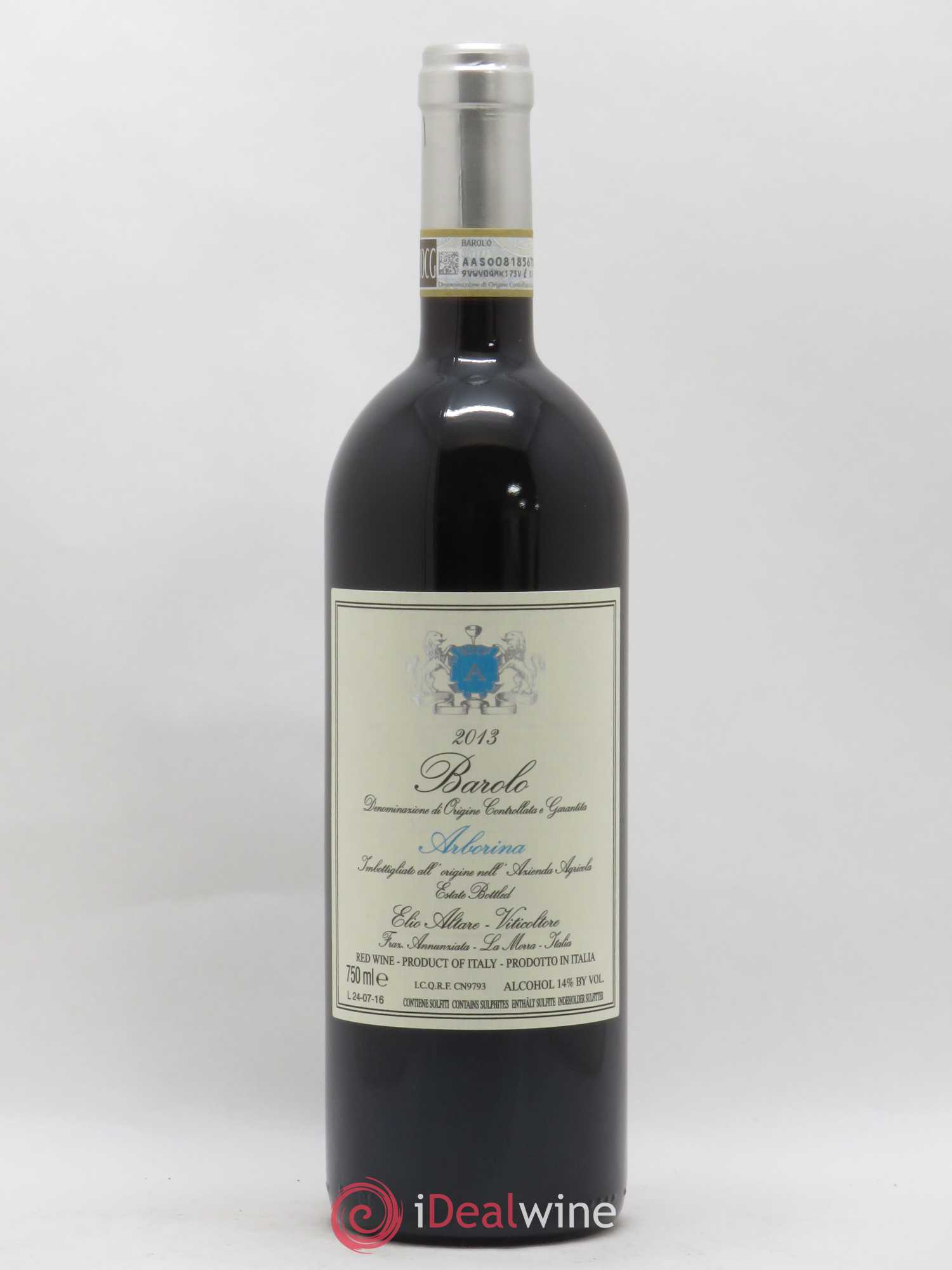 Barolo Arborina Elio Altare 2013 - Lot de 1 bouteille - 0