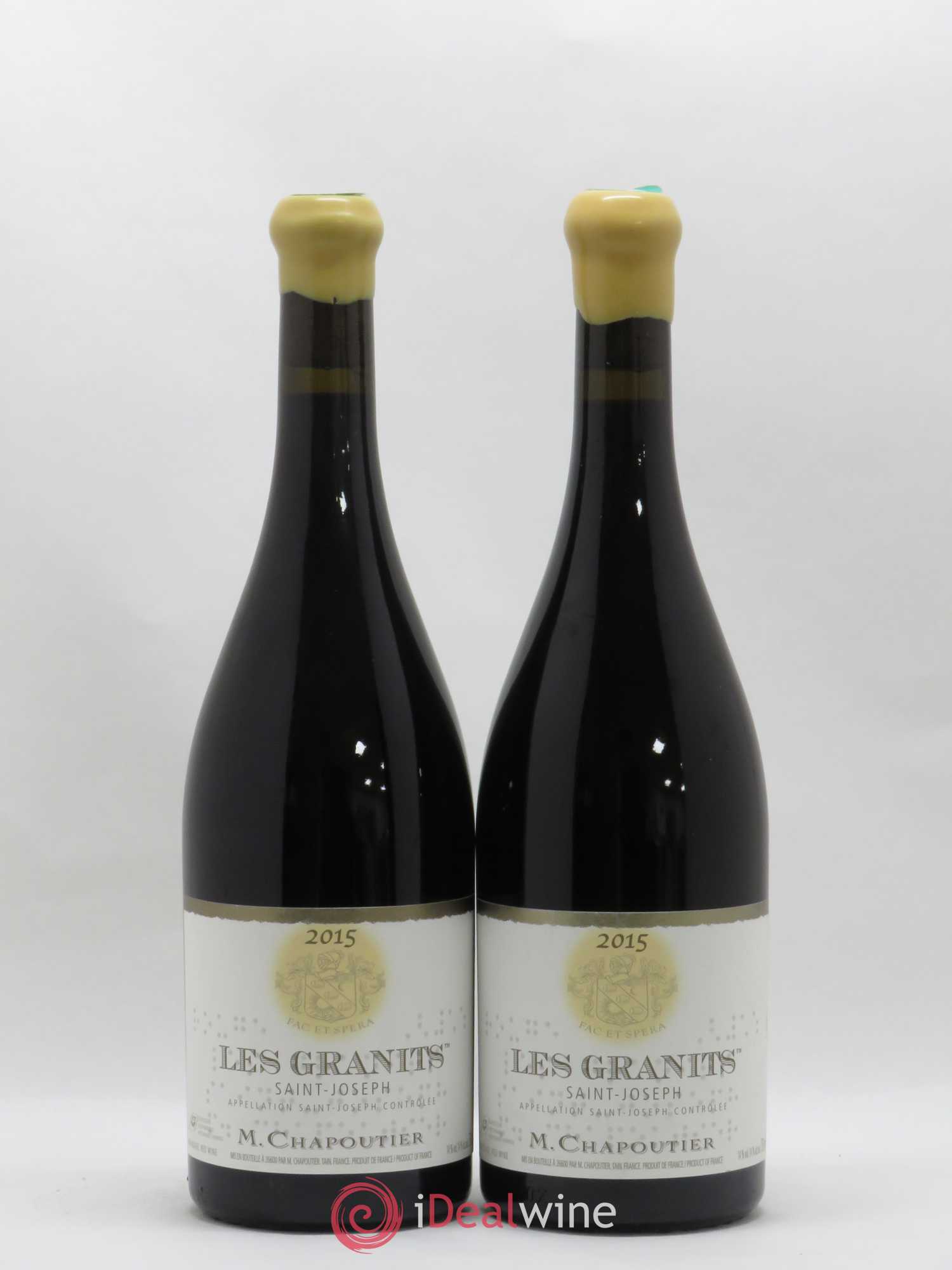 Saint-Joseph Les Granits Chapoutier 2015 - Lot de 2 bouteilles - 0