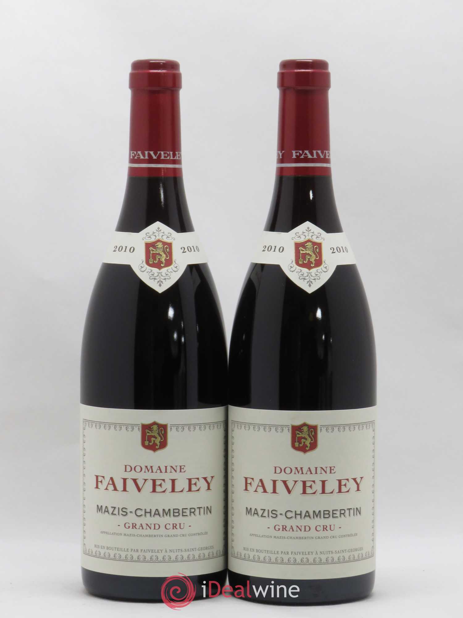 Mazis-Chambertin Grand Cru Faiveley 2010 - Lot de 2 bouteilles - 0