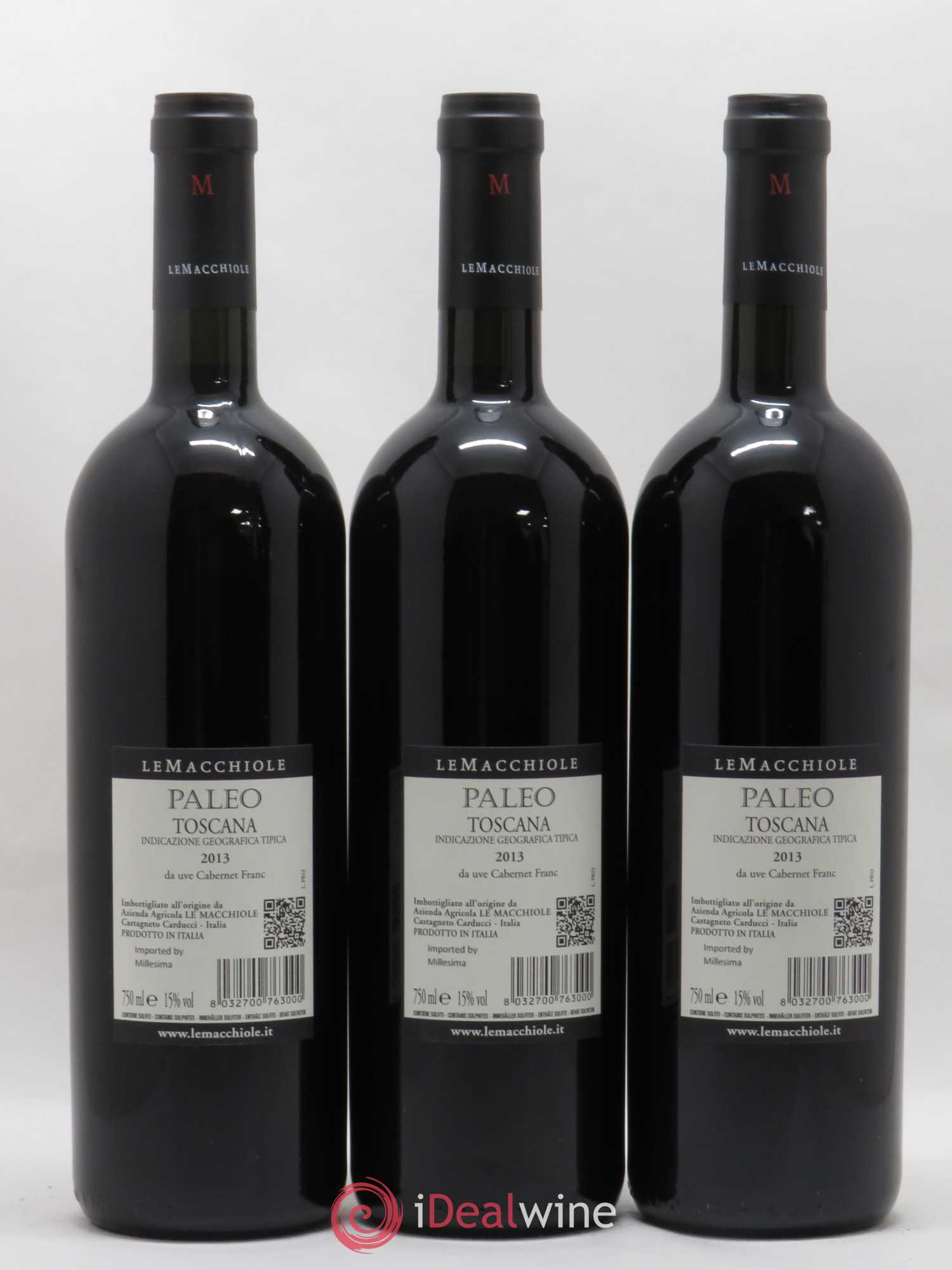 Toscana IGT Paleo Le Macchiole 2013 - Lot de 3 bouteilles - 1