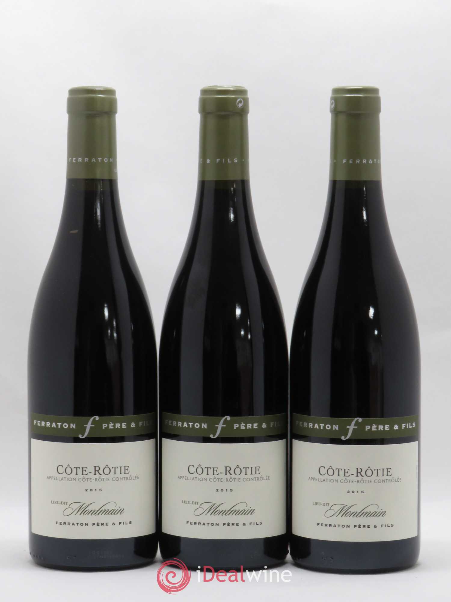 Côte-Rôtie Montmain Maison Ferraton 2015 - Posten von 3 Flaschen - 0