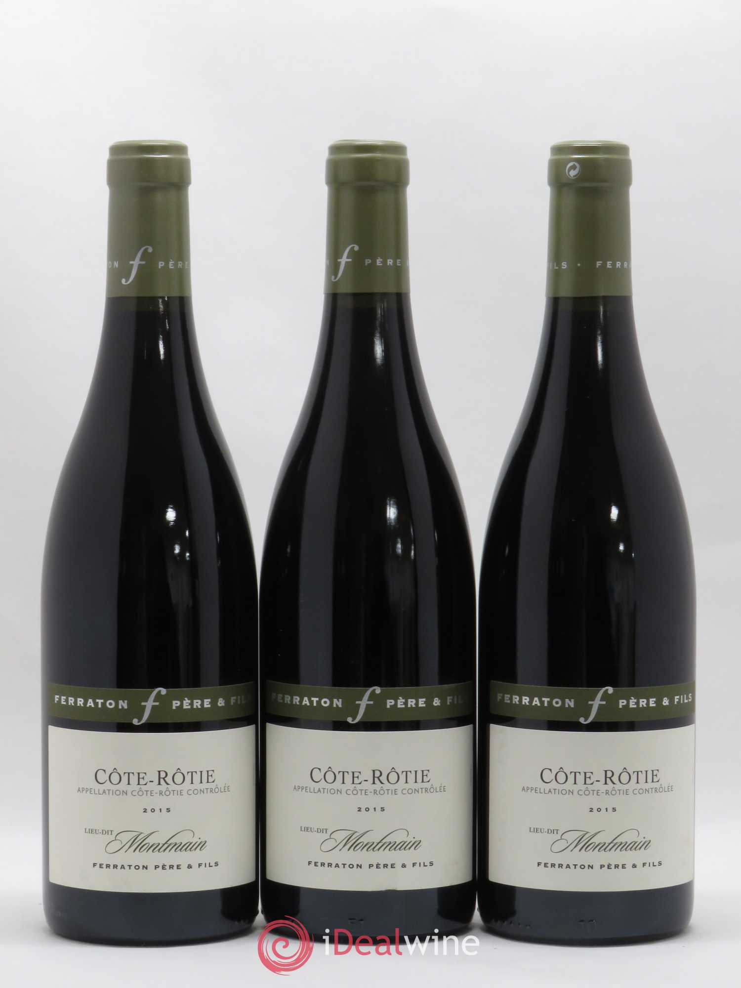 Côte-Rôtie Montmain Maison Ferraton 2015 - Lot de 3 bouteilles - 0