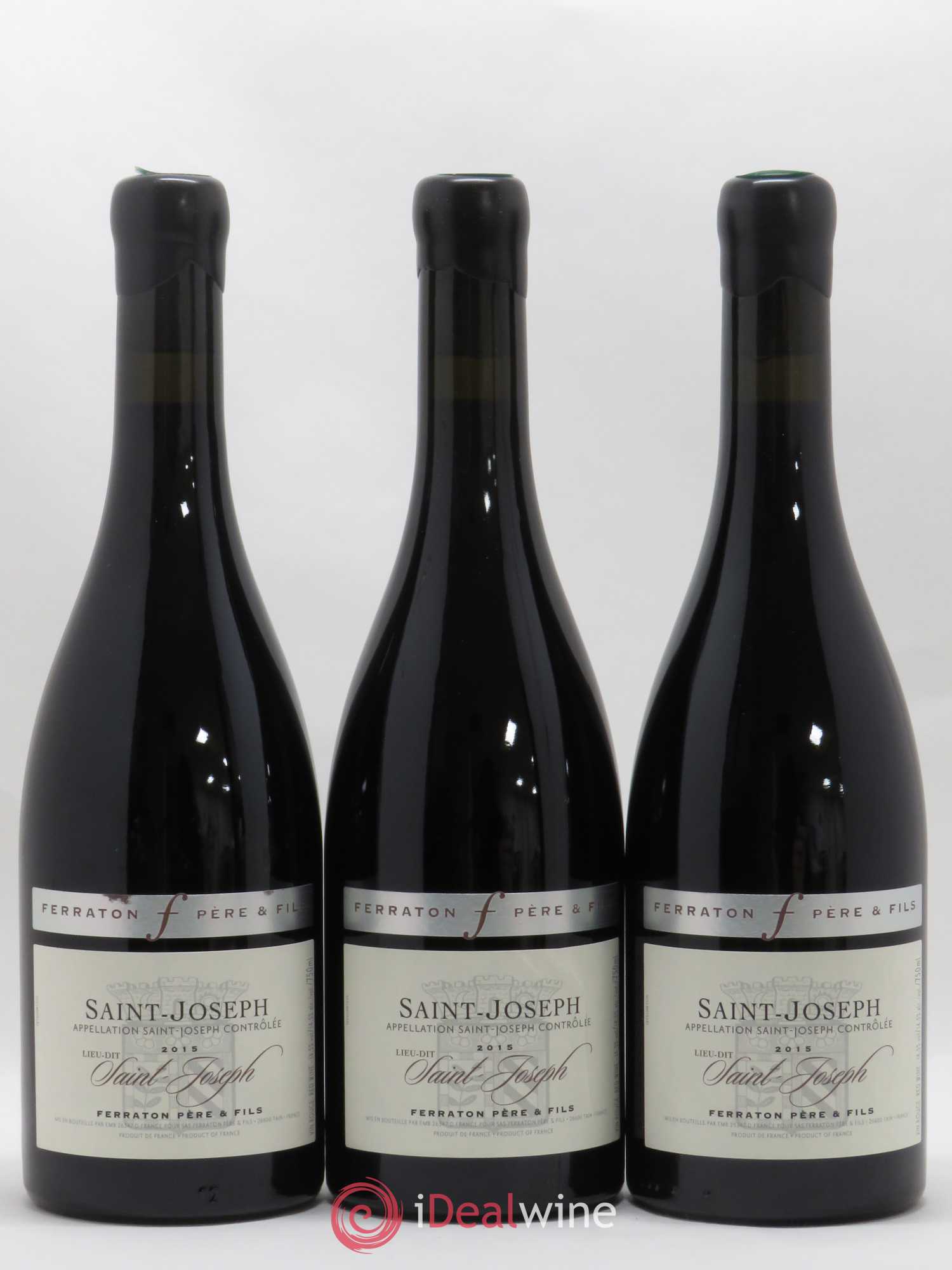 Saint-Joseph Lieu dit Saint Joseph Maison Ferraton 2015 - Posten von 3 Flaschen - 0