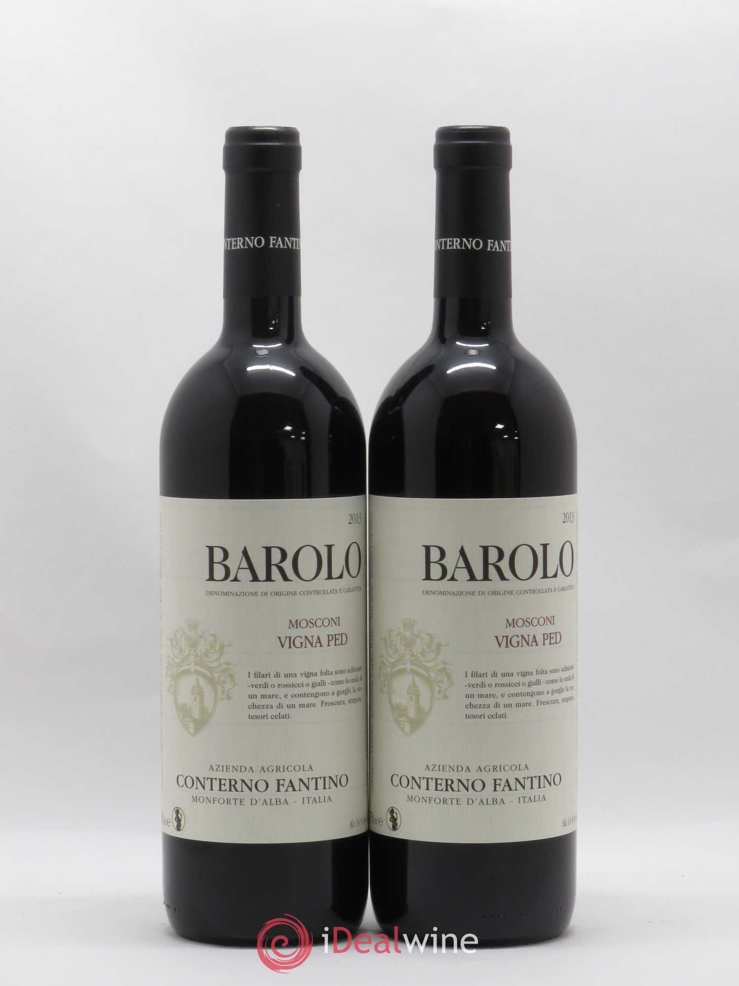 Barolo Conterno Fantino Mosconi Vigna Ped 2013 - Posten von 2 Flaschen - 0