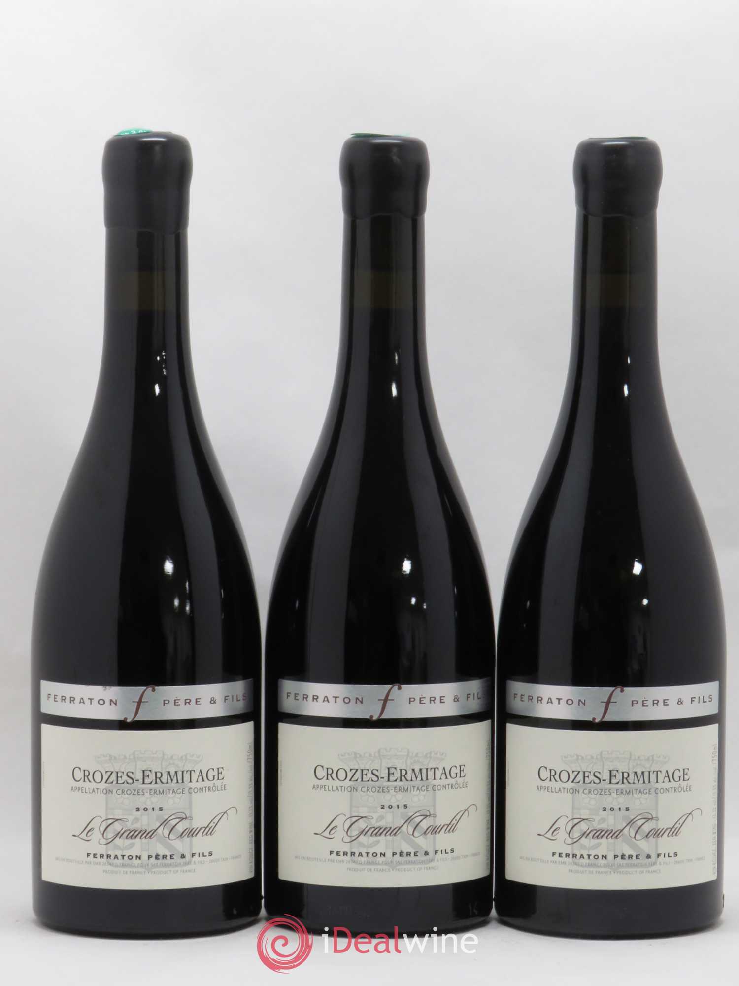 Crozes-Hermitage Le Grand Courtil Maison Ferraton 2015 - Posten von 6 Flaschen - 1