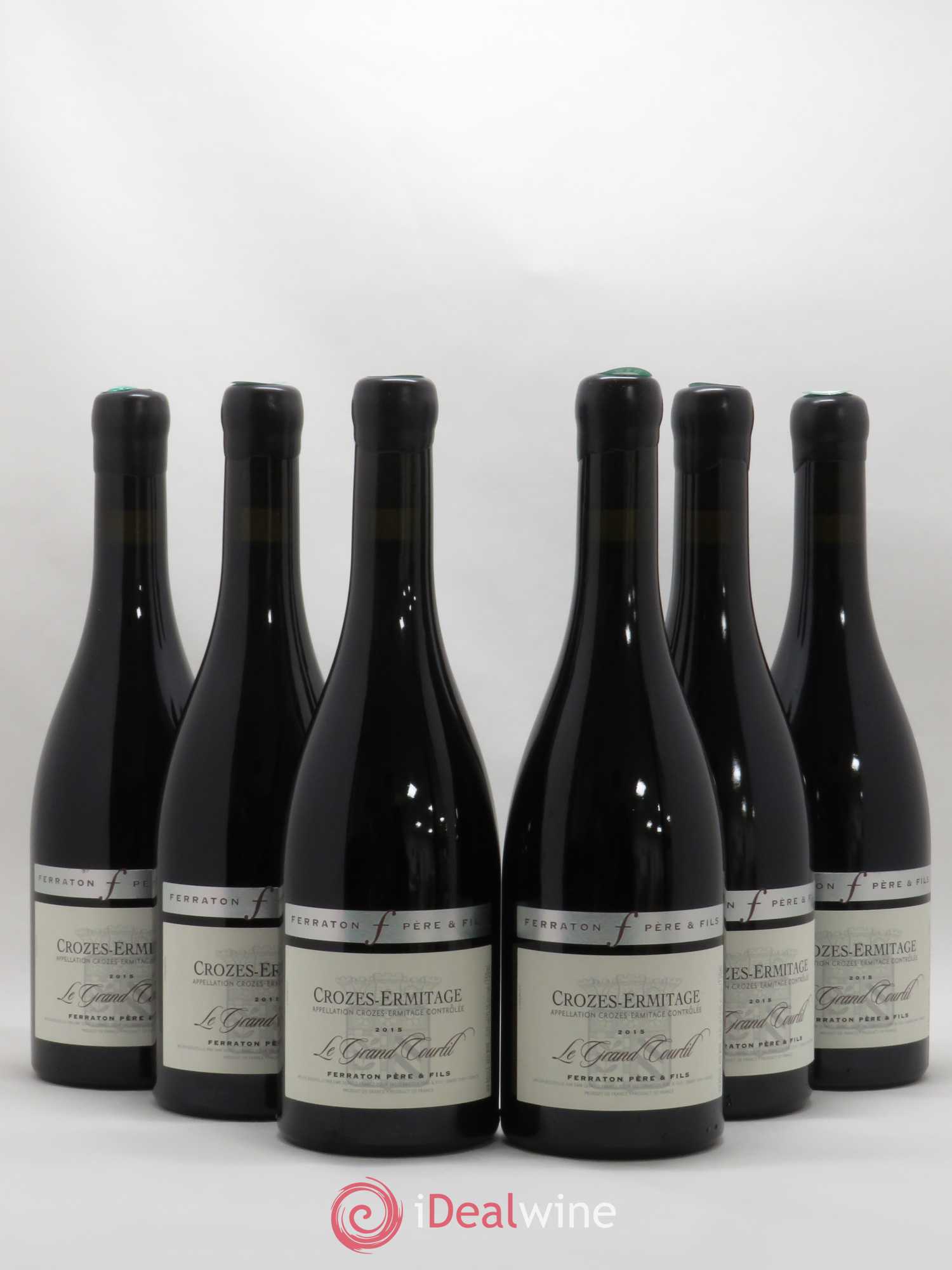 Crozes-Hermitage Le Grand Courtil Maison Ferraton 2015 - Posten von 6 Flaschen - 0