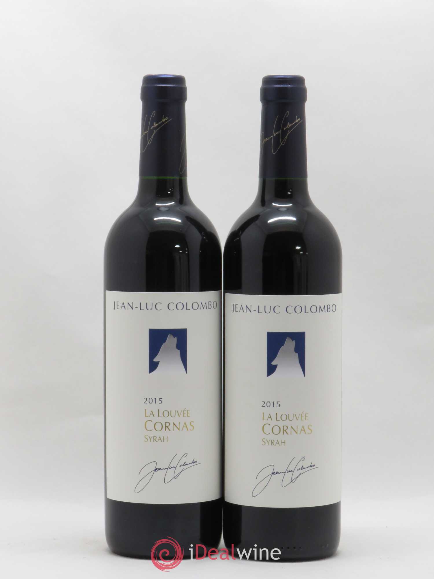 Cornas La Louvée Jean-Luc Colombo 2015 - Lot de 2 bouteilles - 0