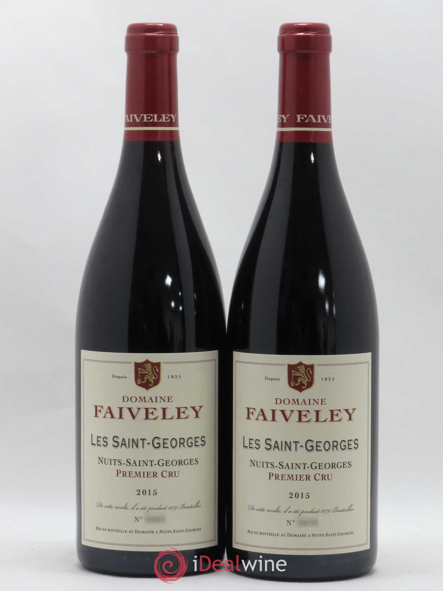 Nuits-Saint-Georges 1er Cru Les Saint-Georges Faiveley 2015 - Lot de 2 bouteilles - 0