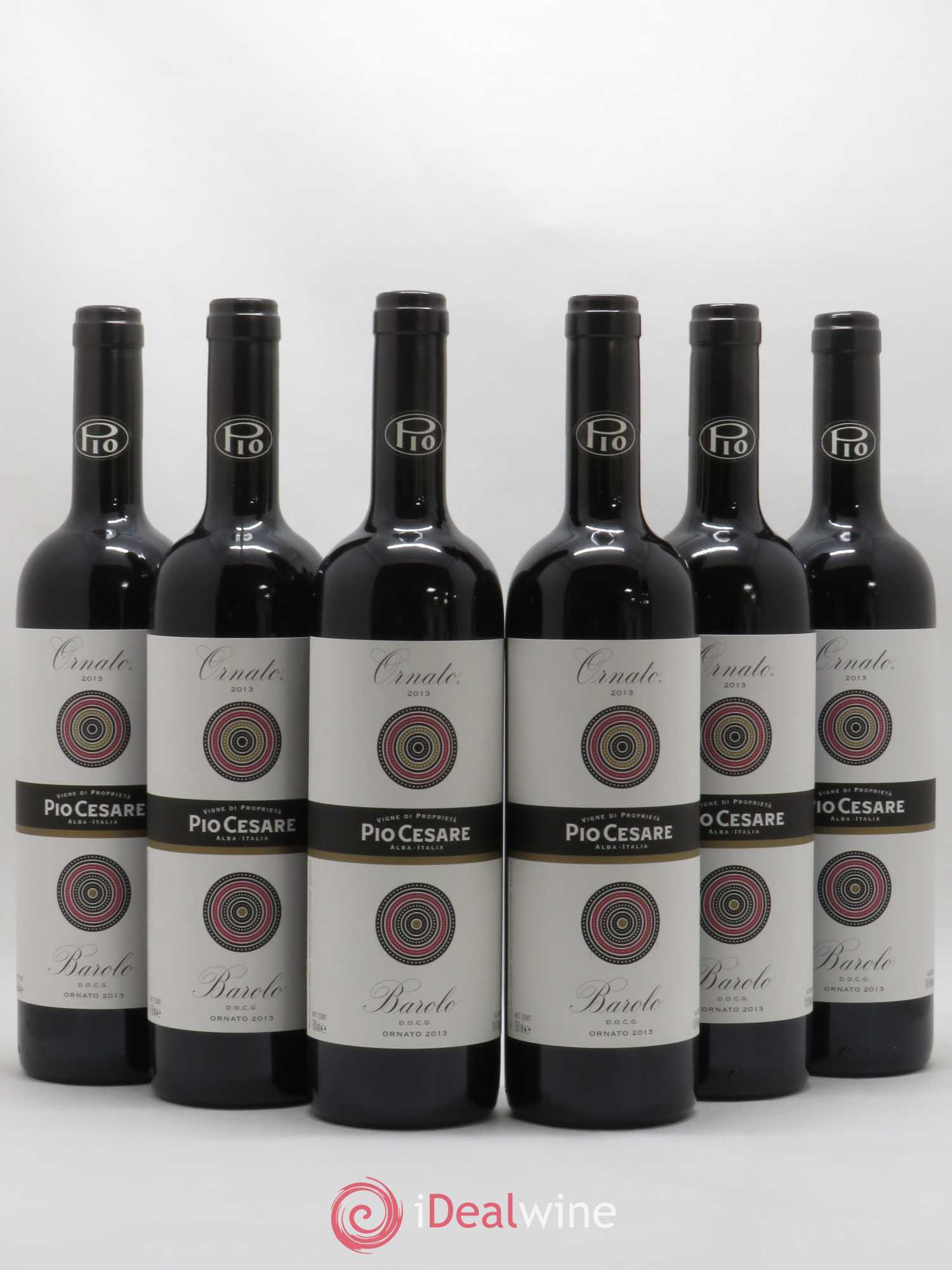 Barolo Ornate Pio Cesare 2013 - Posten von 6 Flaschen - 0