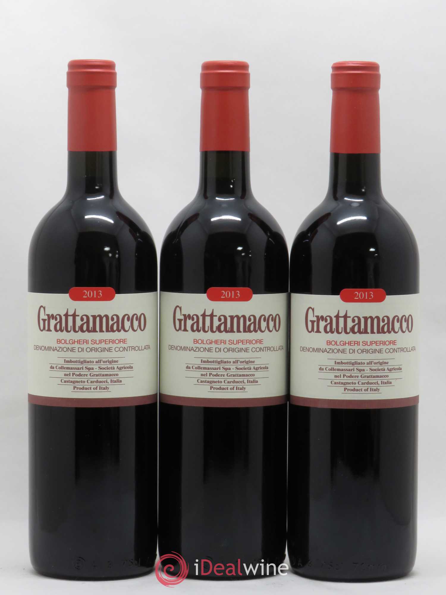 Bolgheri DOC Superiore Grattamacco 2013 - Posten von 6 Flaschen - 1