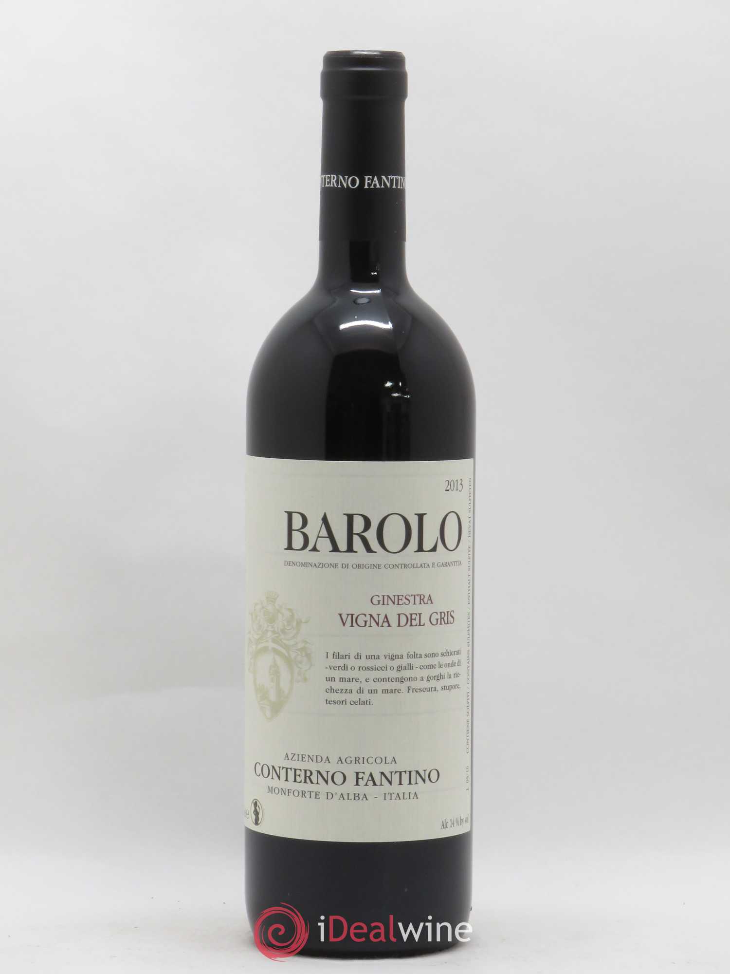 Barolo Conterno Fantino Ginestra Vigna del Gris 2013 - Posten von 1 Flasche - 0