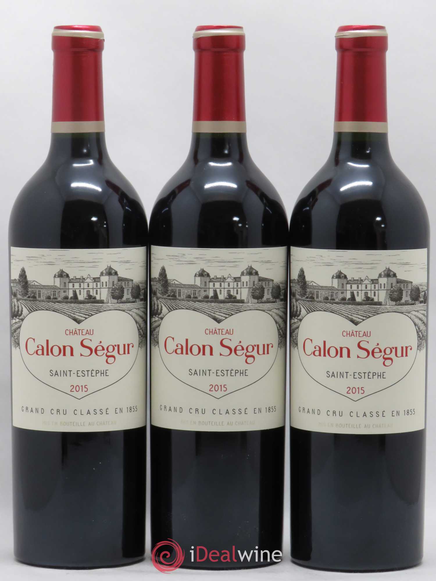 Château Calon Ségur 3ème Grand Cru Classé 2015 - Lot de 6 bouteilles - 2