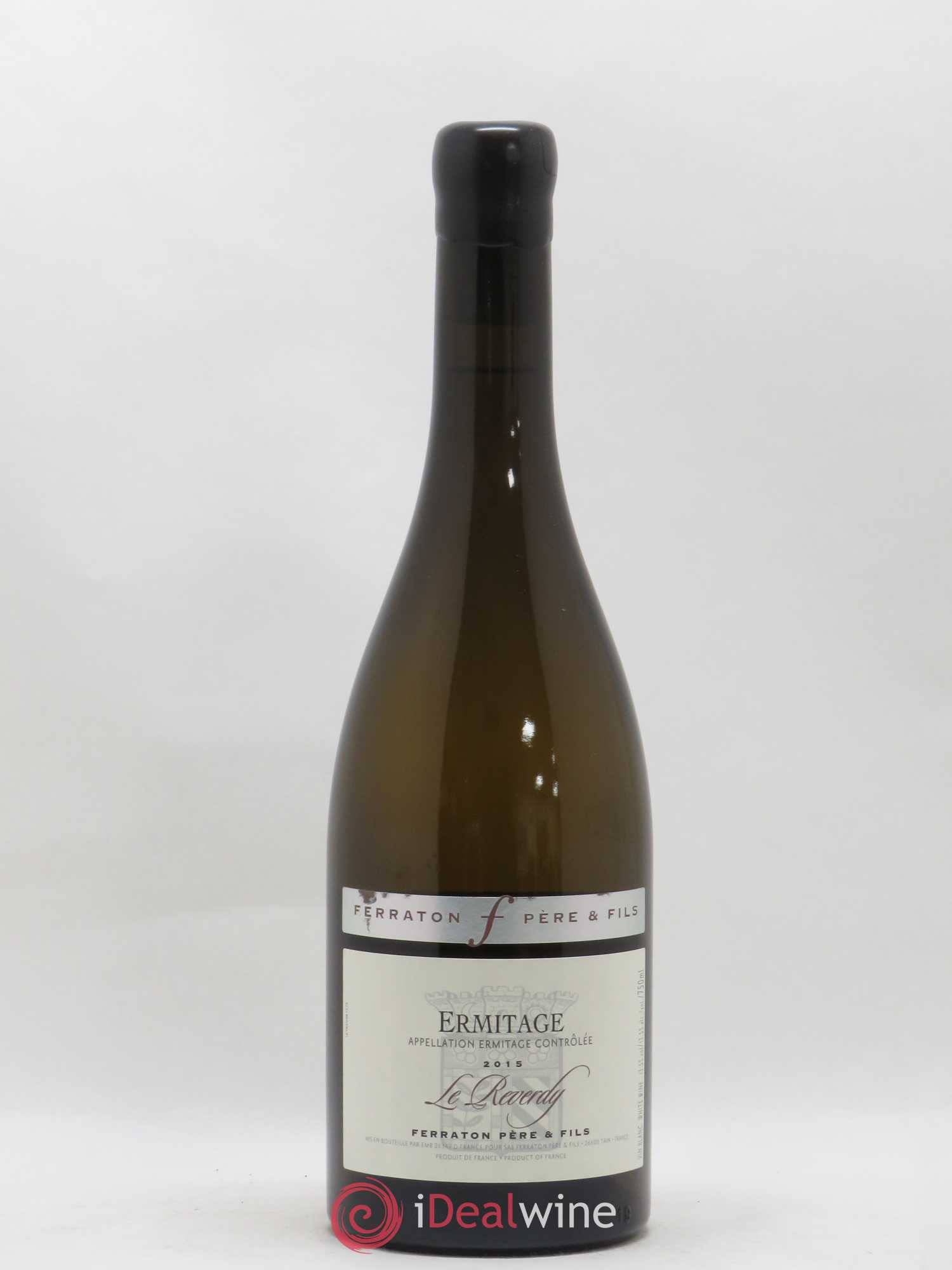 Hermitage Le Reverdy Maison Ferraton 2015 - Lot de 1 bouteille - 0