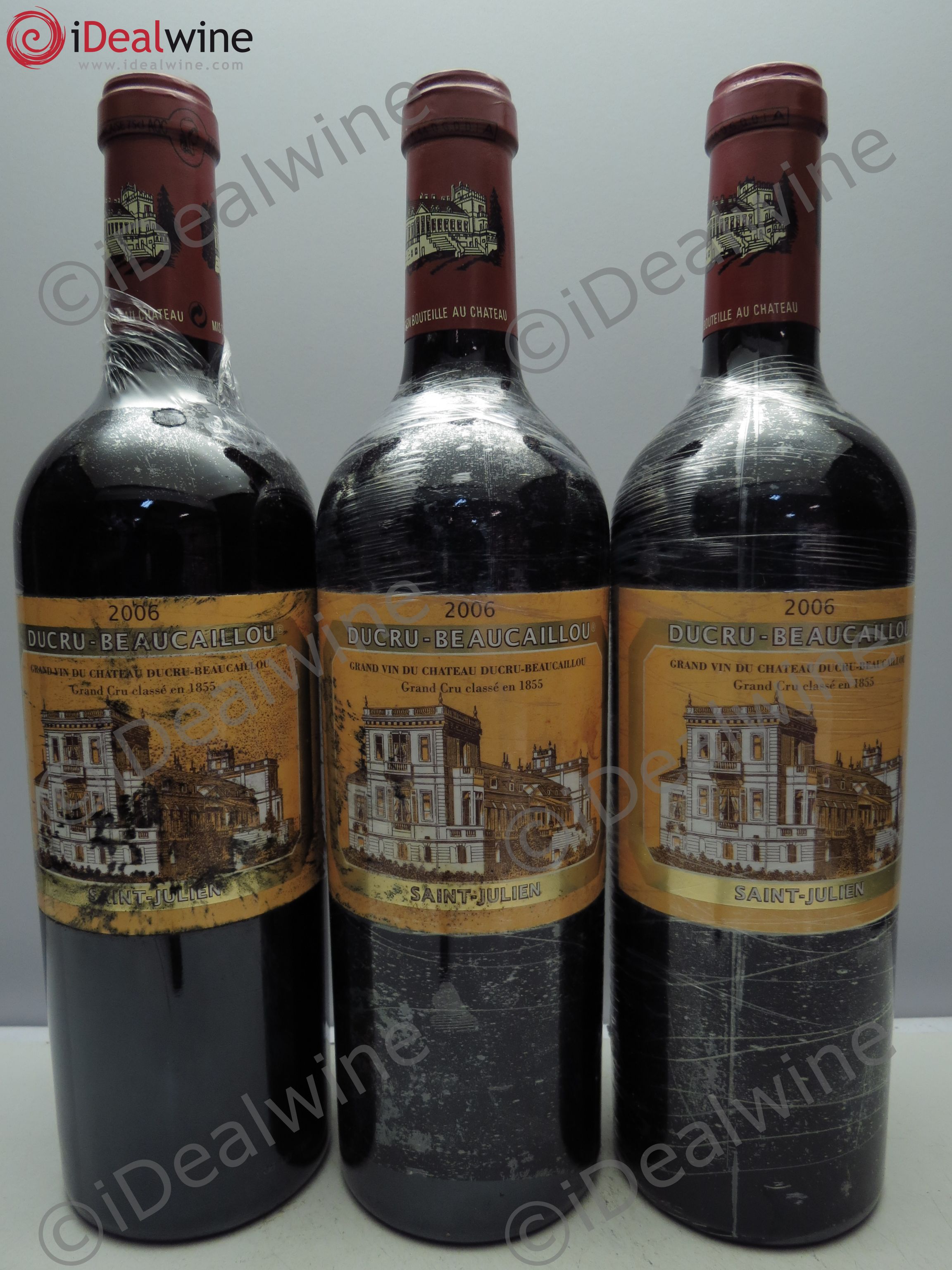 Château Ducru Beaucaillou 2ème Grand Cru Classé 2006 - Lot de 3 bouteilles - 0