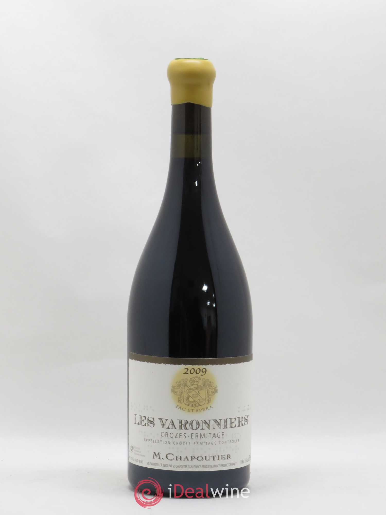 Crozes-Hermitage Les Varonniers Chapoutier 2009 - Lot de 1 bouteille - 0