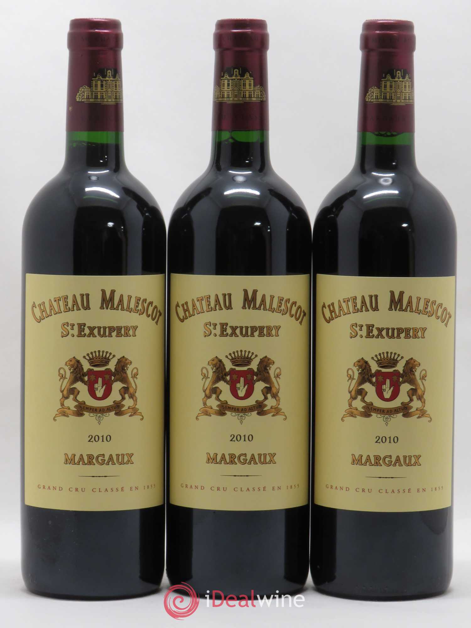 Château Malescot Saint-Exupéry 3ème Grand Cru Classé 2010 - Posten von 6 Flaschen - 2