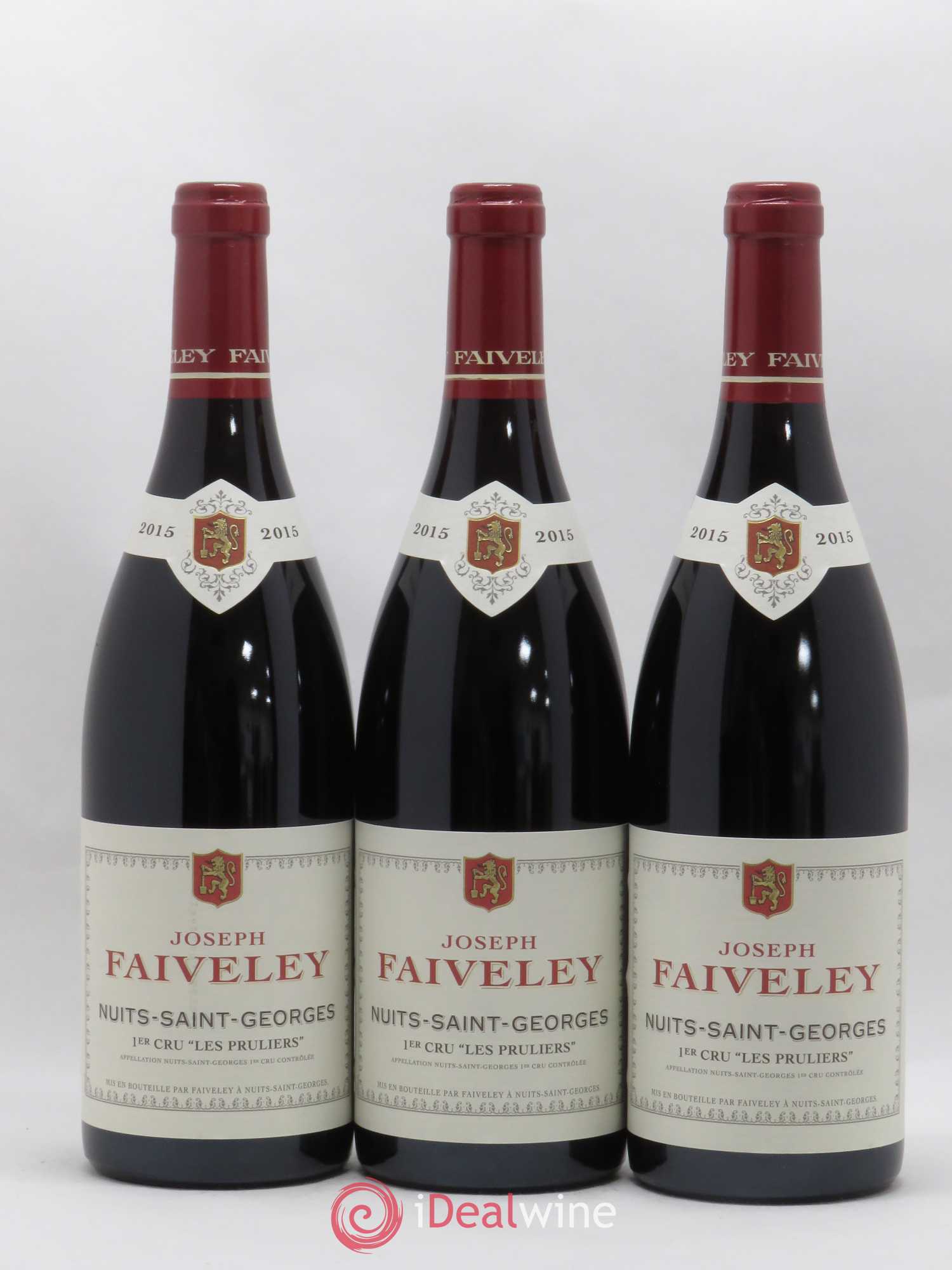 Nuits-Saint-Georges 1er Cru Les Pruliers Domaine Faiveley 2015 - Posten von 3 Flaschen - 0