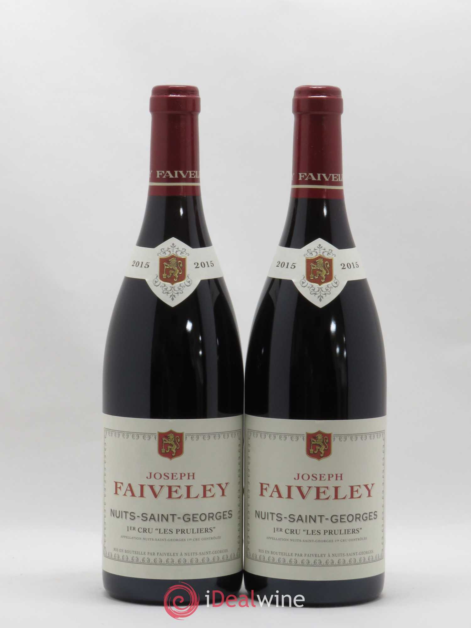 Nuits-Saint-Georges 1er Cru Les Pruliers Domaine Faiveley 2015 - Posten von 2 Flaschen - 0
