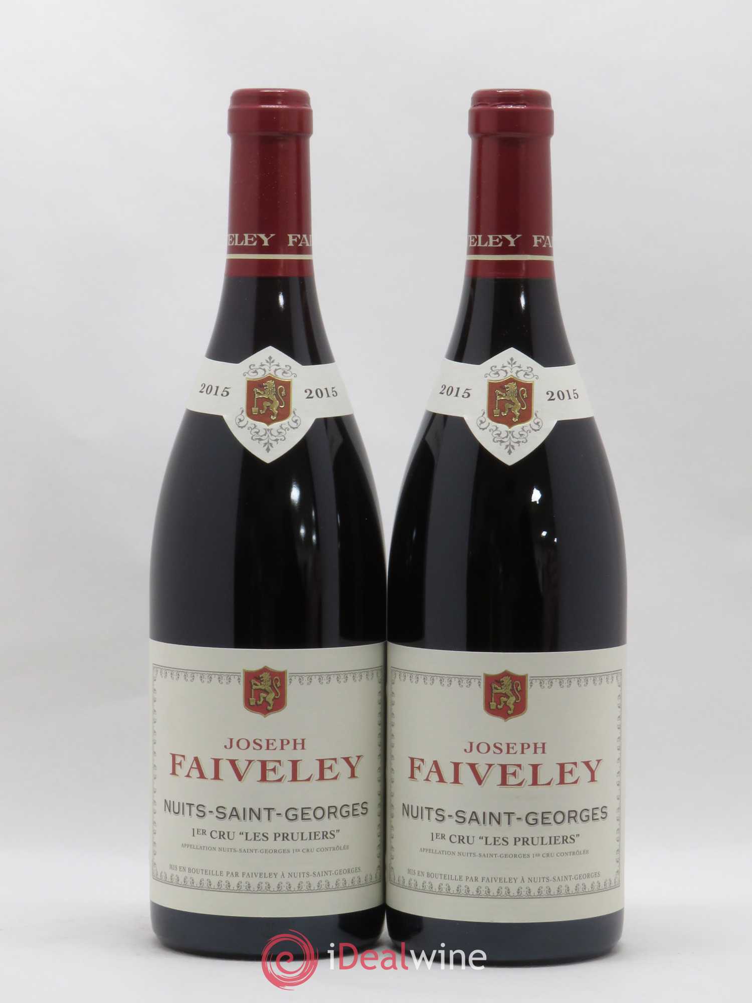 Nuits-Saint-Georges 1er Cru Les Pruliers Domaine Faiveley 2015 - Posten von 2 Flaschen - 0