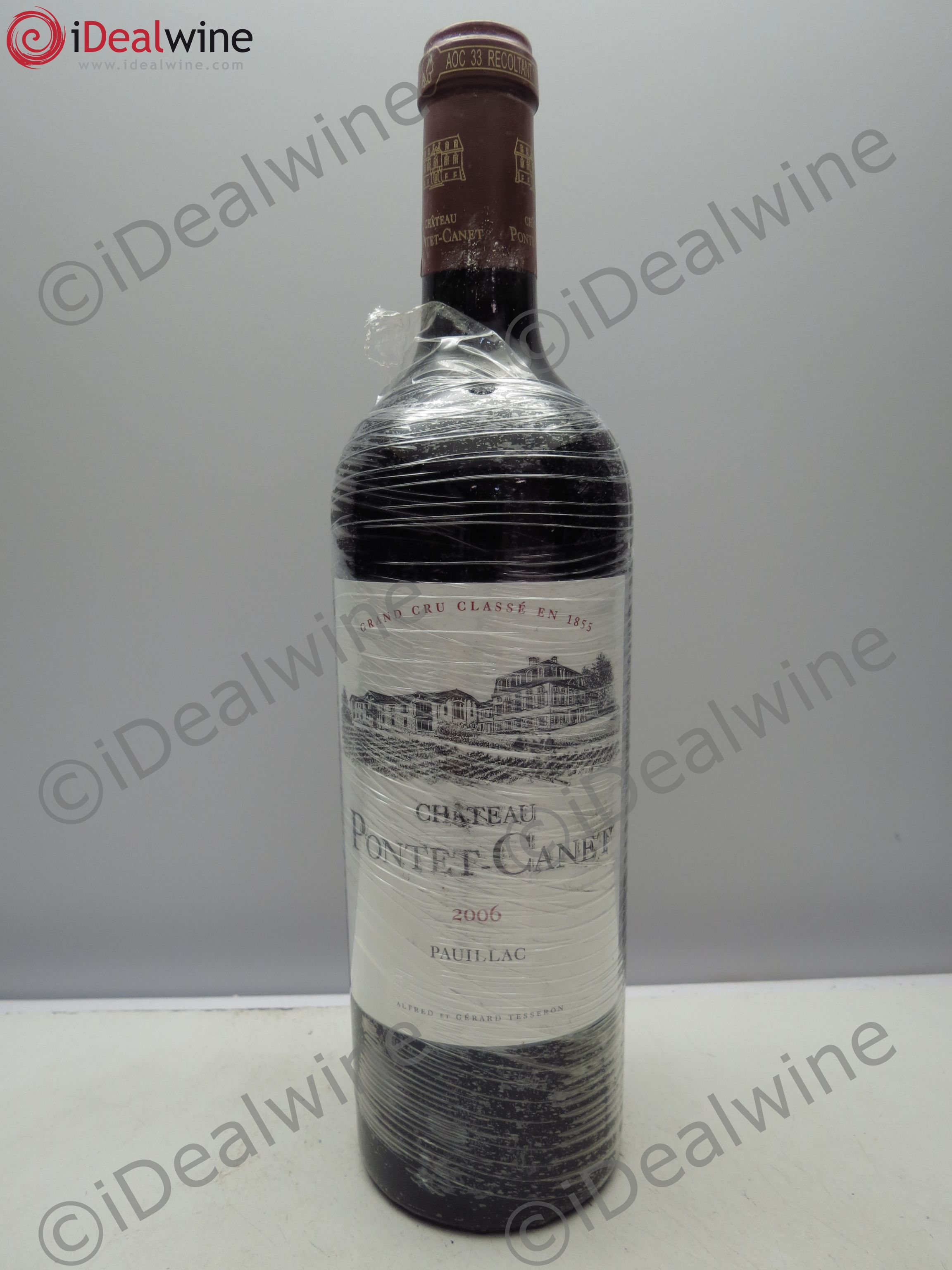 Château Pontet Canet 5ème Grand Cru Classé 2006 - Lot de 6 bouteilles - 0