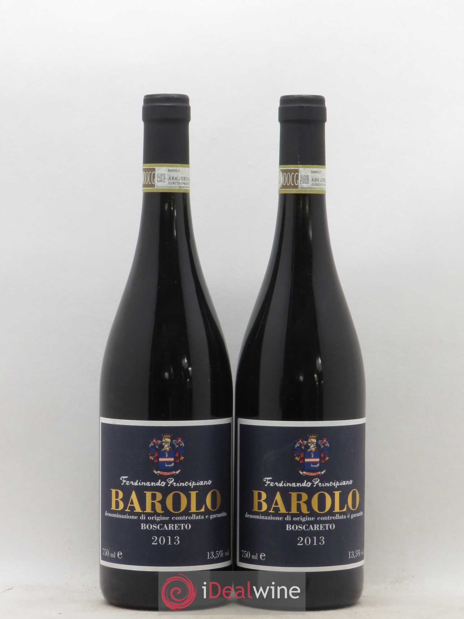 Barolo Boscareto Ferdinando Principiano 2013 - Lot de 2 bouteilles - 0