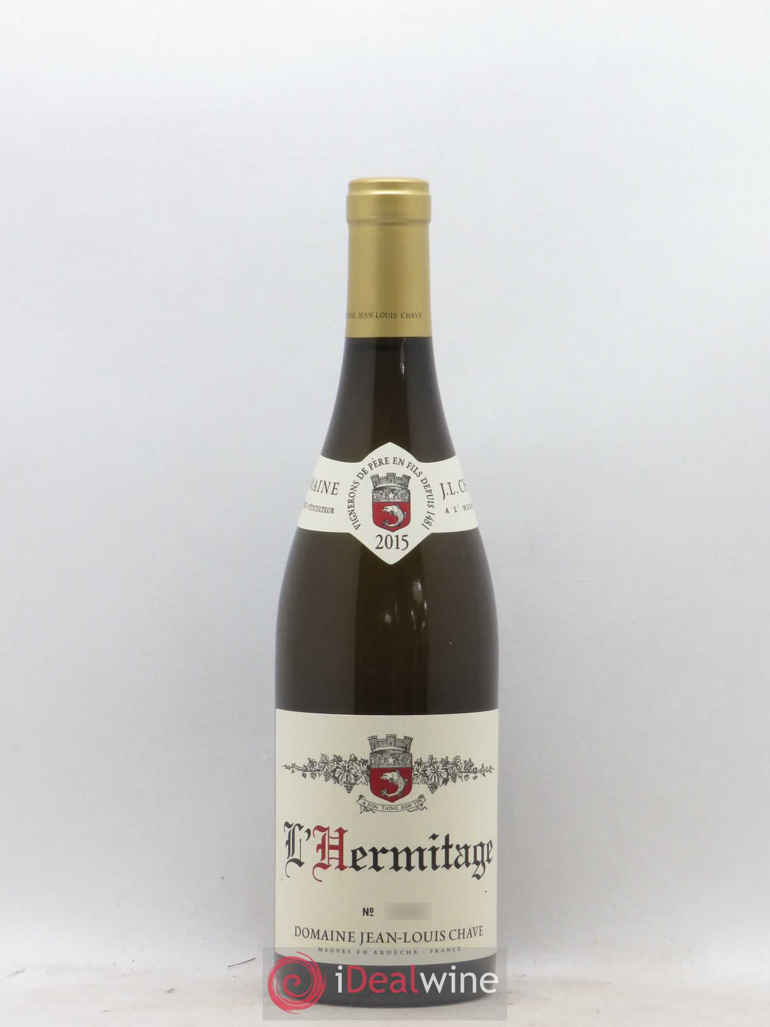 Hermitage Jean-Louis Chave 2015 - Lot de 1 bouteille - 0