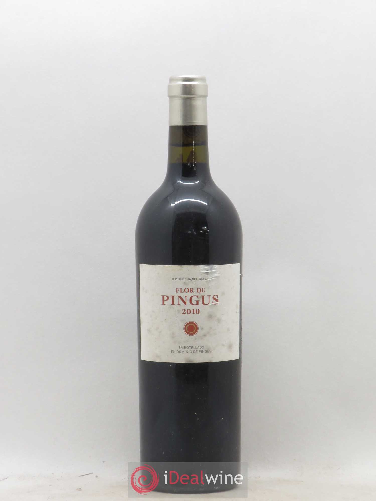 Ribera Del Duero Flor de Pingus Dominio de Pingus - Peter Sisseck 2010 - Lot de 1 bouteille - 0